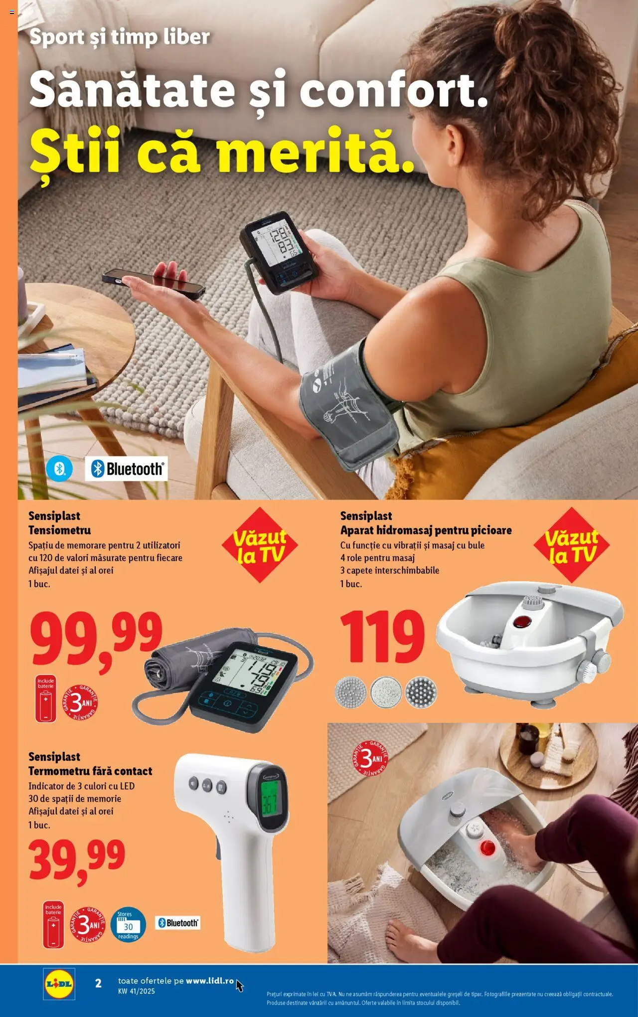 Catalog LIDL 6 - 11 Octombrie 2025 | Pagina 2 | Produse: Memorie, Termometru, Babak, Baterie