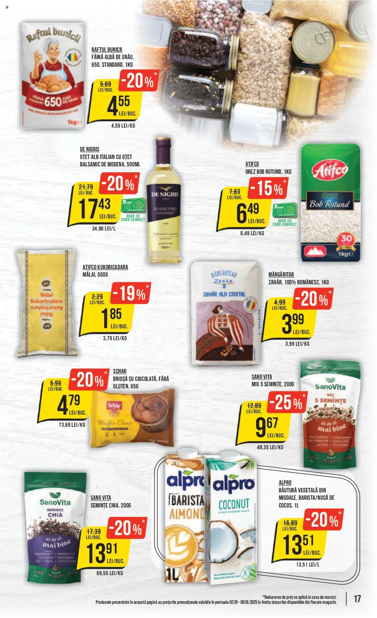 Catalog Mega Image 2 - 7 Octombrie 2025 | Pagina 17 | Produse: Semințe, Oțet, Făină, Zahăr
