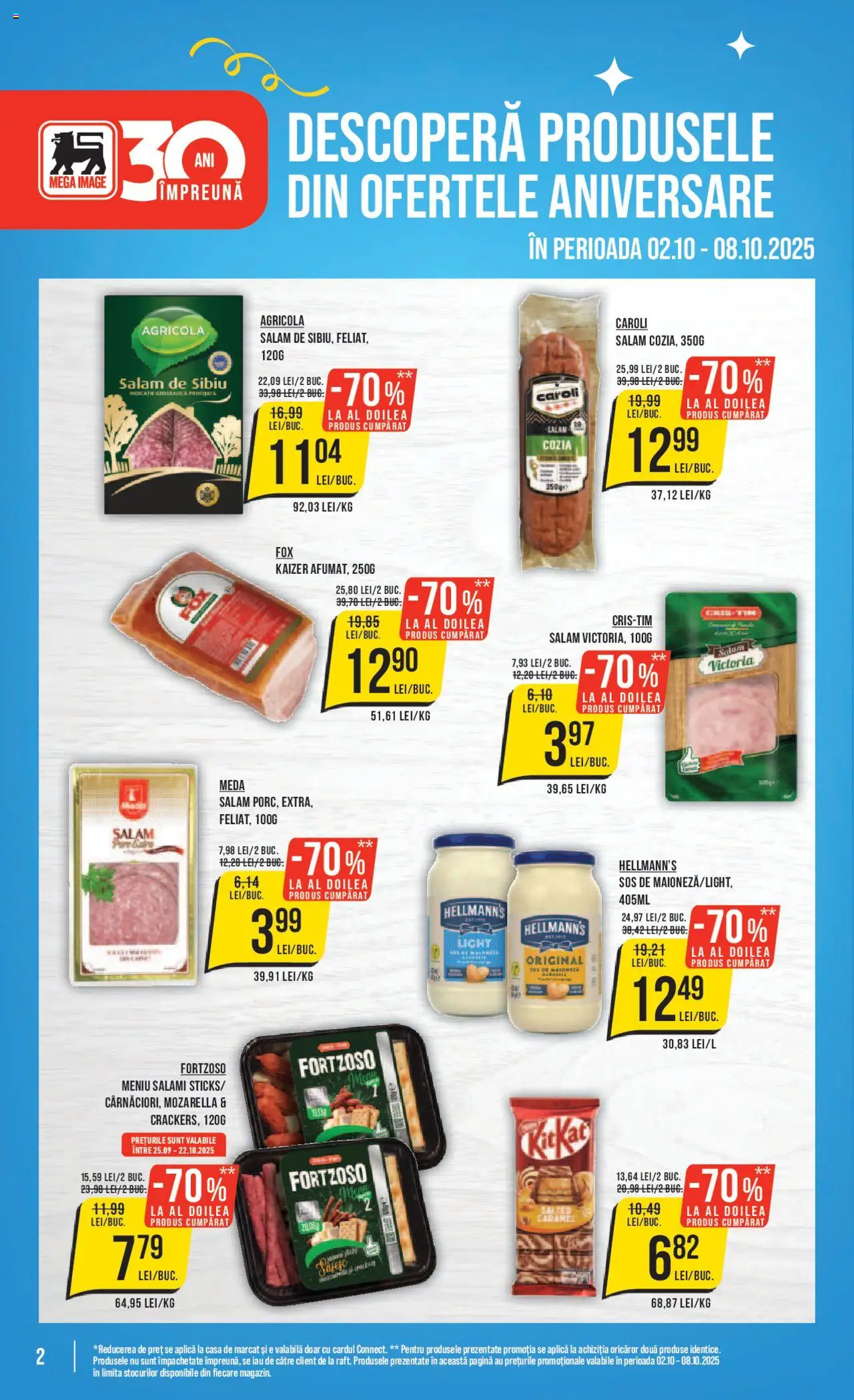 Catalog Mega Image 2 - 7 Octombrie 2025 | Pagina 2 | Produse: Salam, Sos