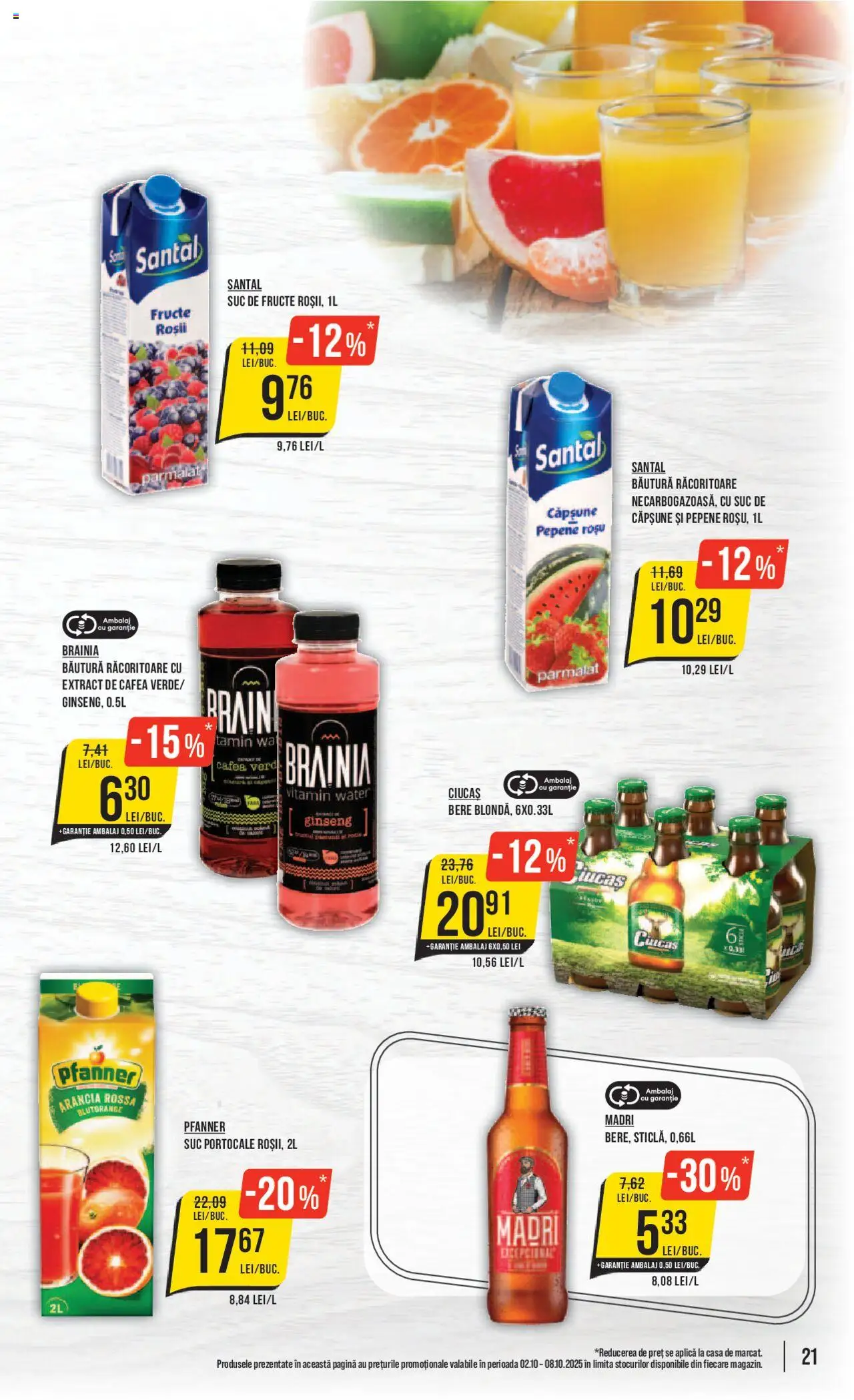 Catalog Mega Image 2 - 7 Octombrie 2025 | Pagina 21 | Produse: Cafea, Bere, Portocale, Fructe