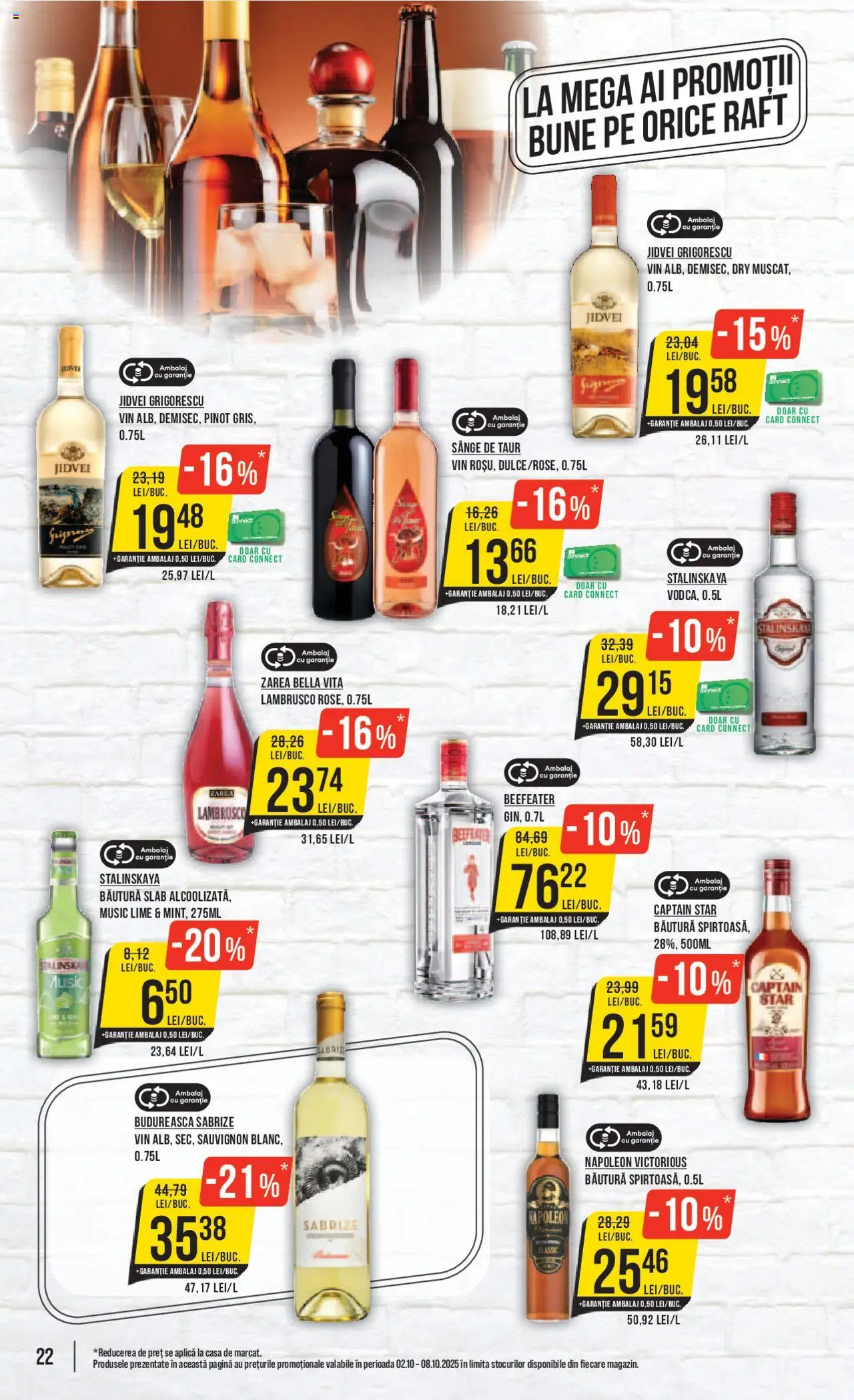 Catalog Mega Image 2 - 7 Octombrie 2025 | Pagina 22 | Produse: Lime, Raft, Vin