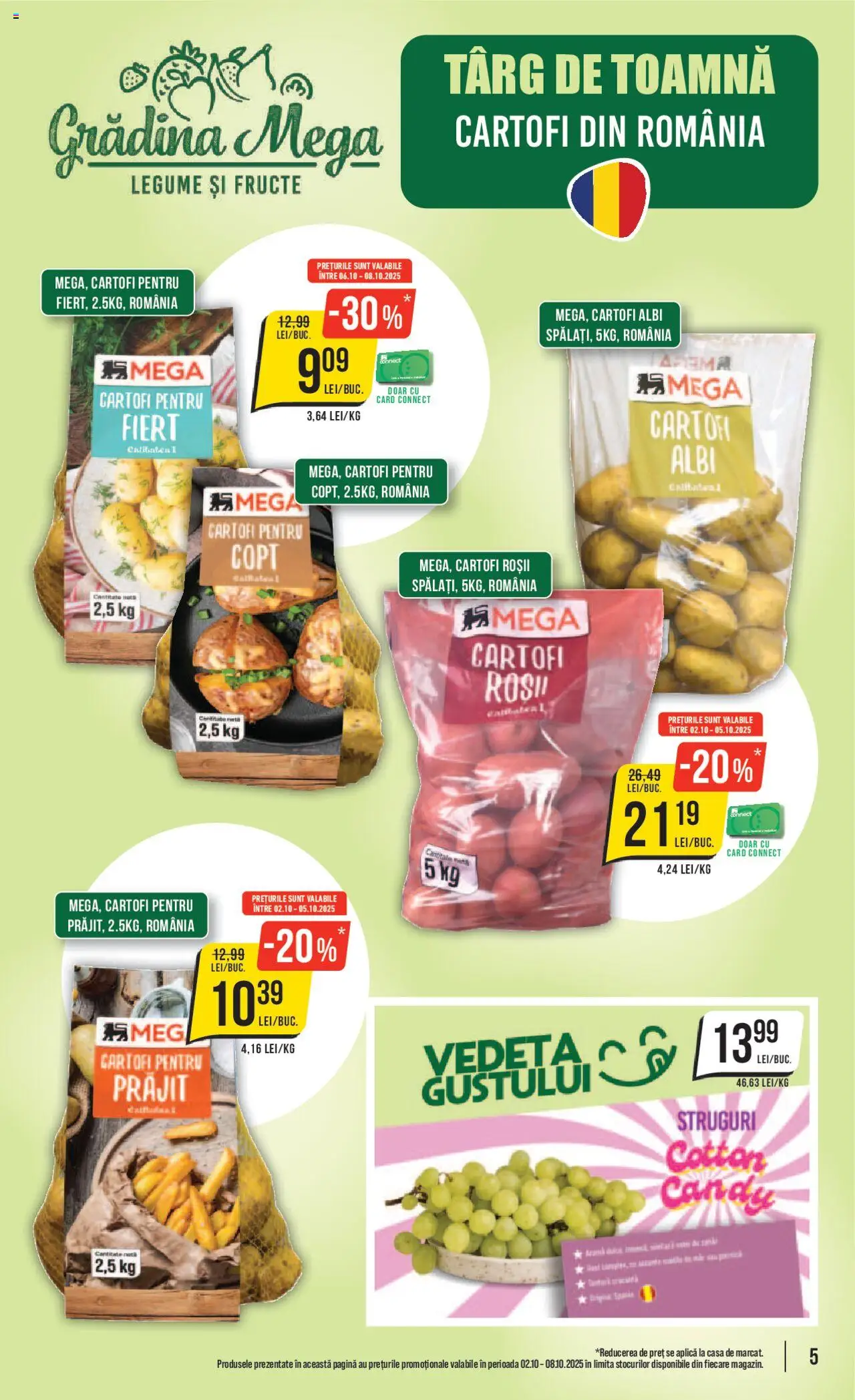 Catalog Mega Image 2 - 7 Octombrie 2025 | Pagina 5 | Produse: Role, Roșii, Cartofi, Fructe