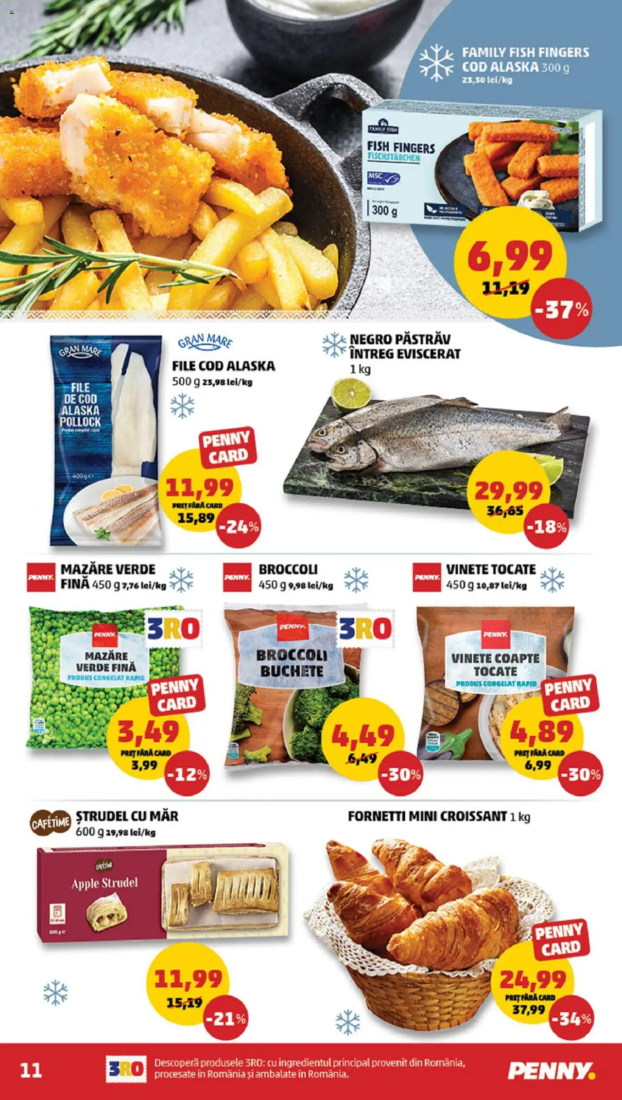 Catalog PENNY Market 1 - 6 Octombrie 2025 | Pagina 11 | Produse: Mazăre, Pară, Ștrudel, Apple