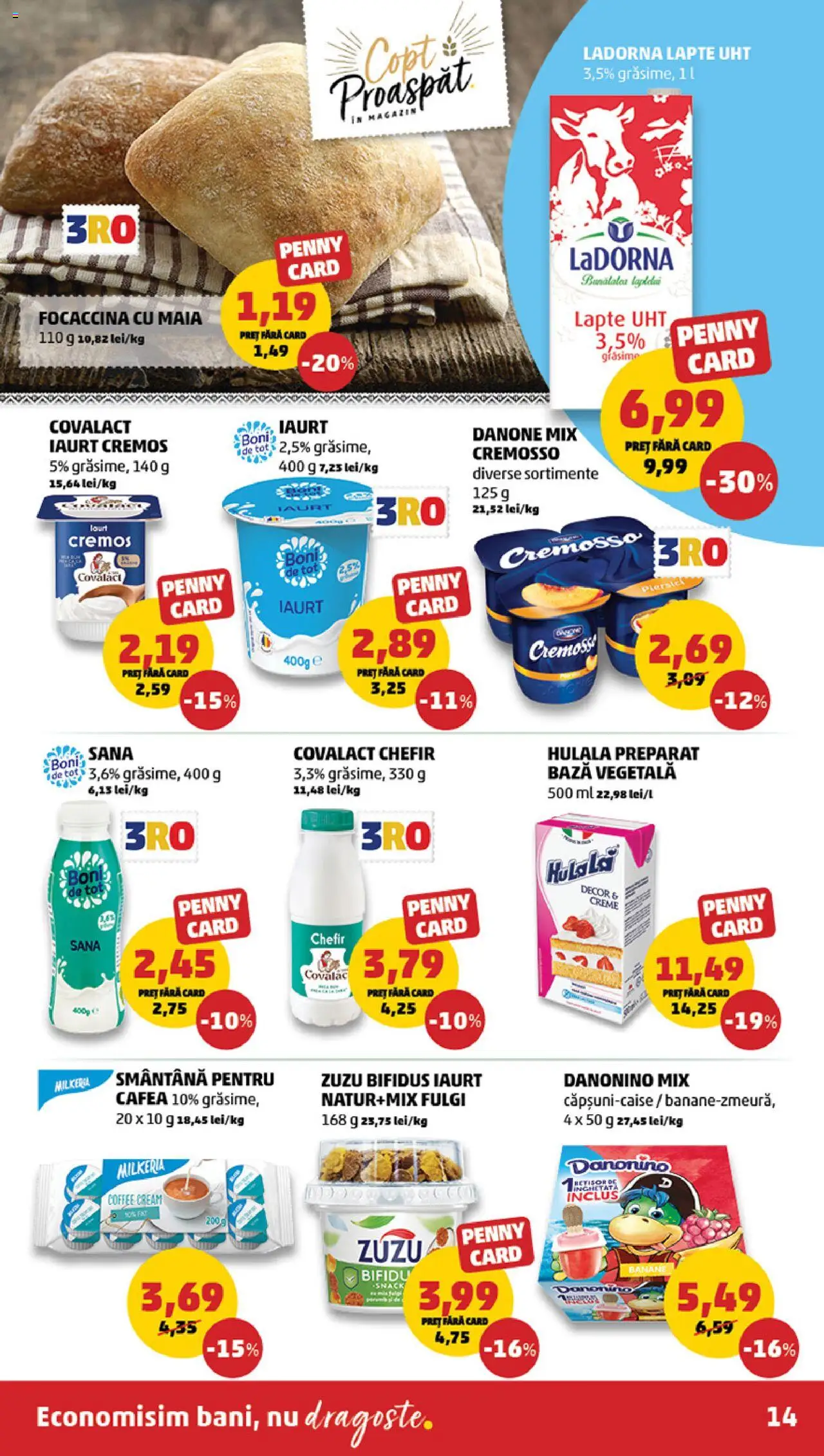 Catalog PENNY Market 1 - 6 Octombrie 2025 | Pagina 14 | Produse: Lapte, Iaurt, Cafea, Fulgi