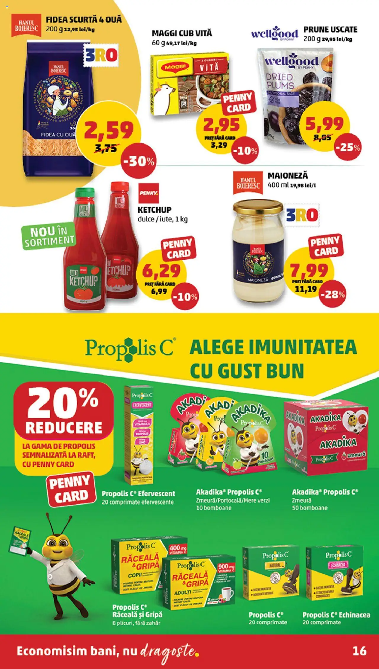 Catalog PENNY Market 1 - 6 Octombrie 2025 | Pagina 16 | Produse: Zmeură, Bomboane, Ketchup, Maioneză