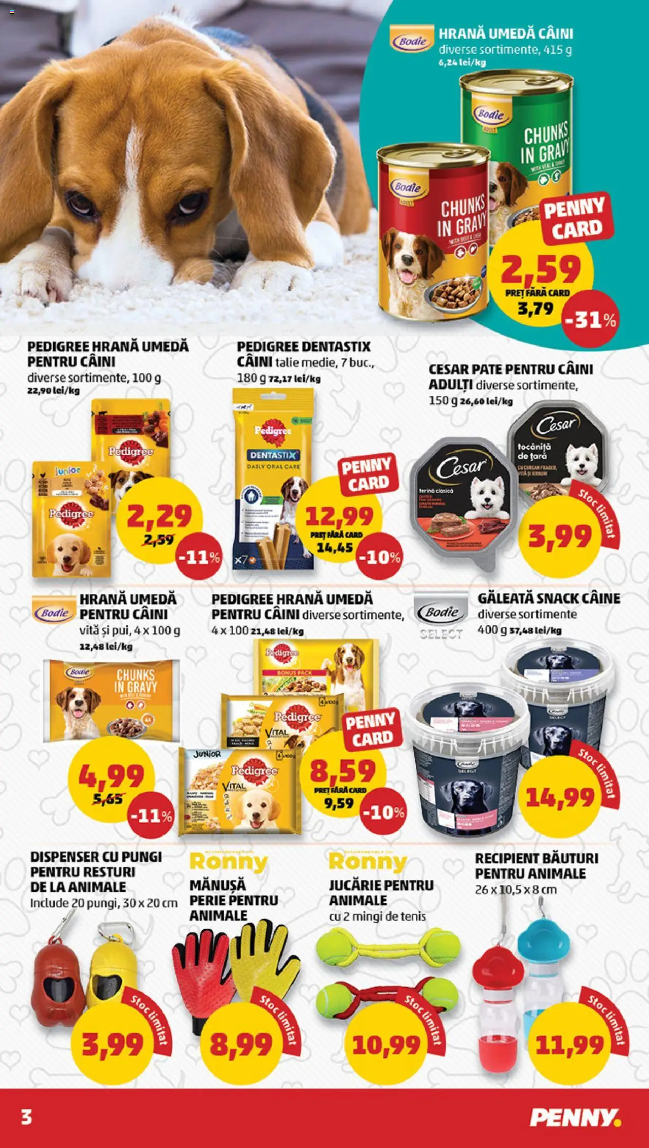 Catalog PENNY Market 1 - 6 Octombrie 2025 | Pagina 3 | Produse: Pară, Pate, Perie