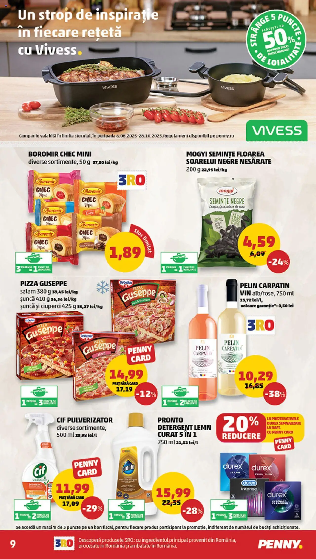 Catalog PENNY Market 1 - 6 Octombrie 2025 | Pagina 9 | Produse: Ciuperci, Semințe, Salam, Bant