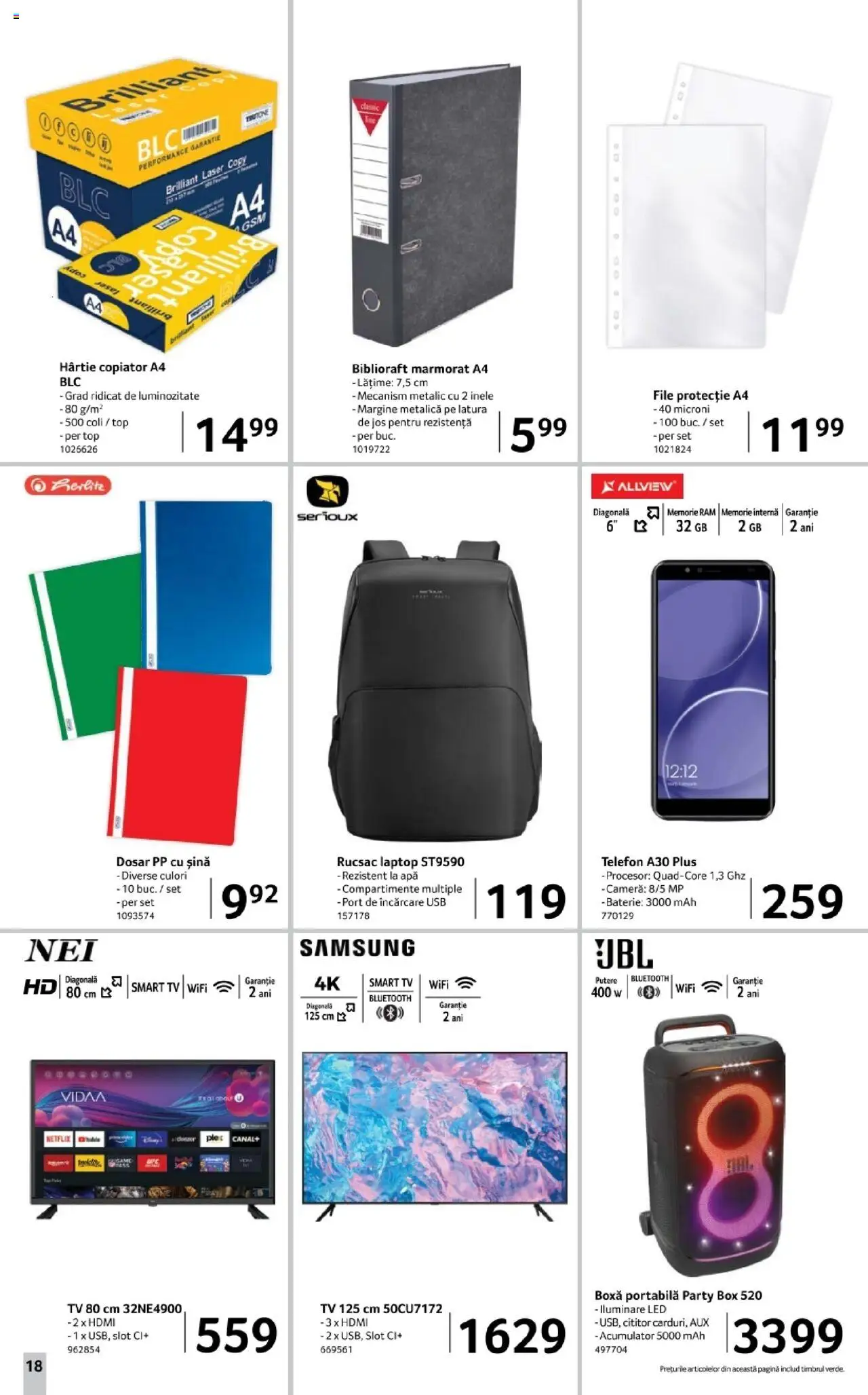 Catalog Selgros 3 - 15 Octombrie 2025 | Pagina 18 | Produse: Laptop, Usb, Baterie, Boxă portabilă