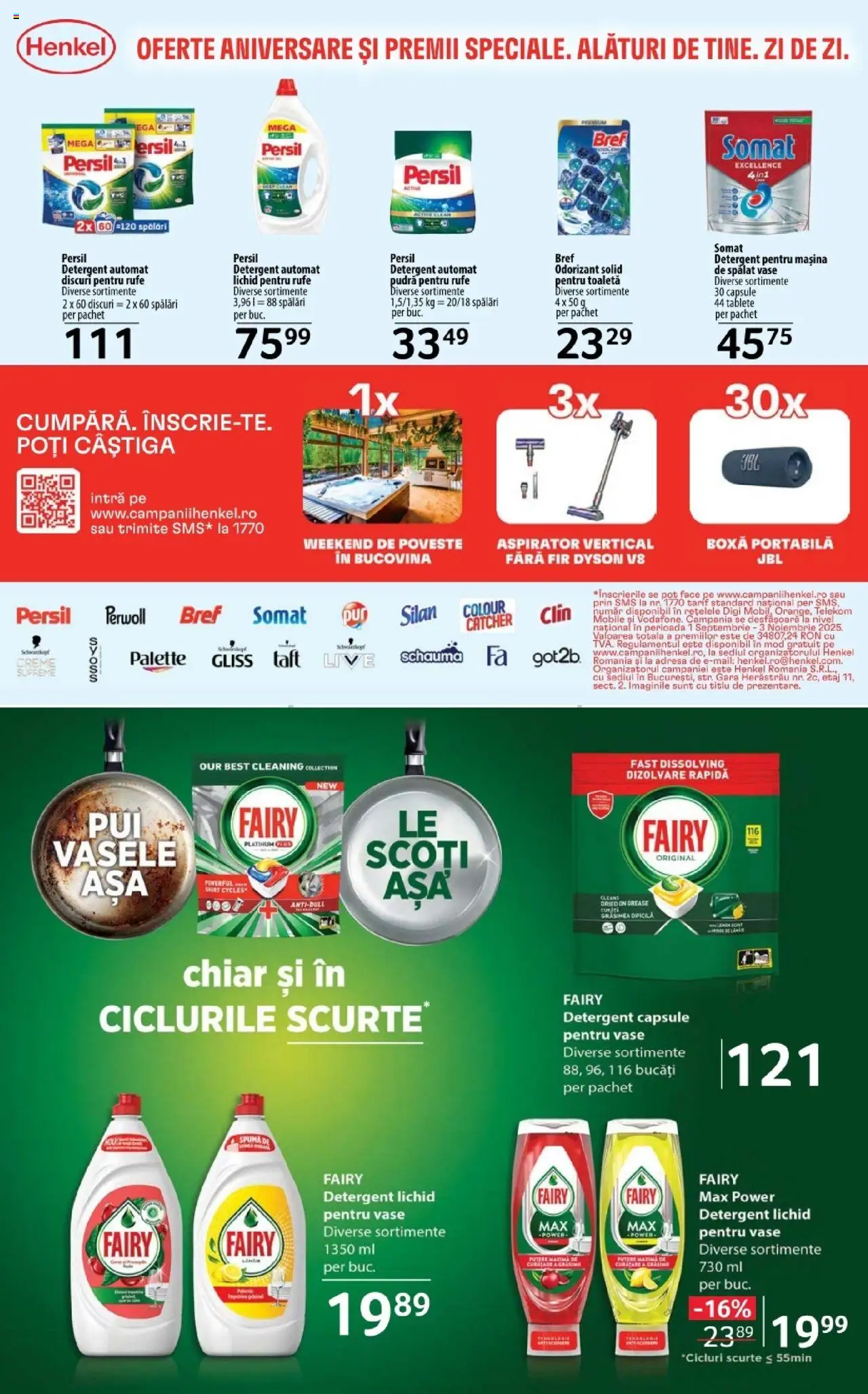 Catalog Selgros 3 - 15 Octombrie 2025 | Pagina 24 | Produse: Aspirator, Kedi Ödül Oyuncakları, Toaletă, Pudră