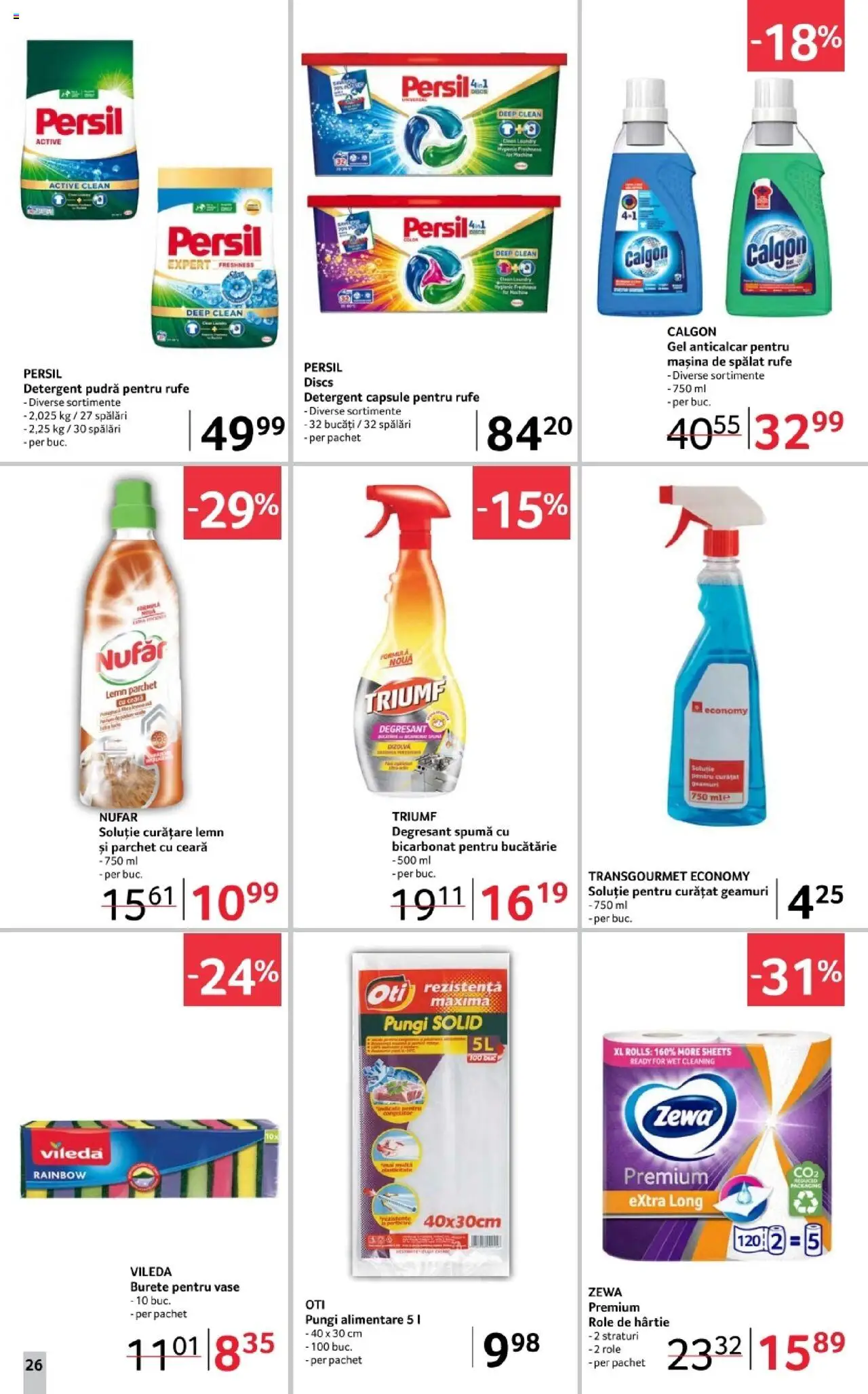 Catalog Selgros 3 - 15 Octombrie 2025 | Pagina 26 | Produse: Pomelo, Mașină De Spălat, Role, Pudră