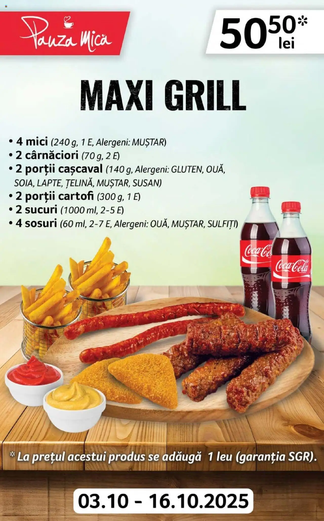 Catalog Selgros 3 - 15 Octombrie 2025 | Pagina 3 | Produse: Grill, Cașcaval, Muștar, Cartofi