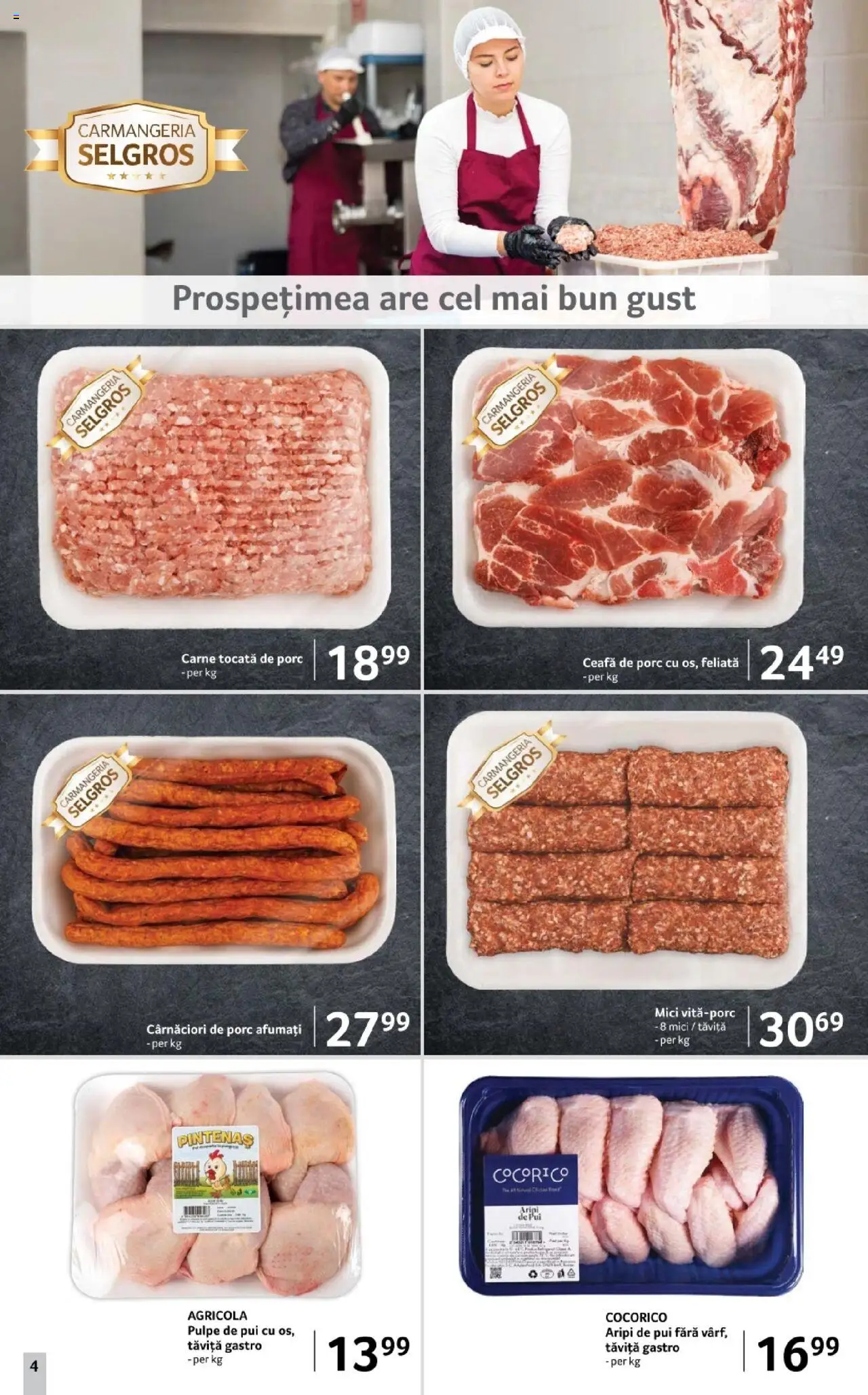 Catalog Selgros 3 - 15 Octombrie 2025 | Pagina 4 | Produse: Keçeli kalem, Hacıyatmaz Kedi Oyuncağı, Mici, Carne tocată