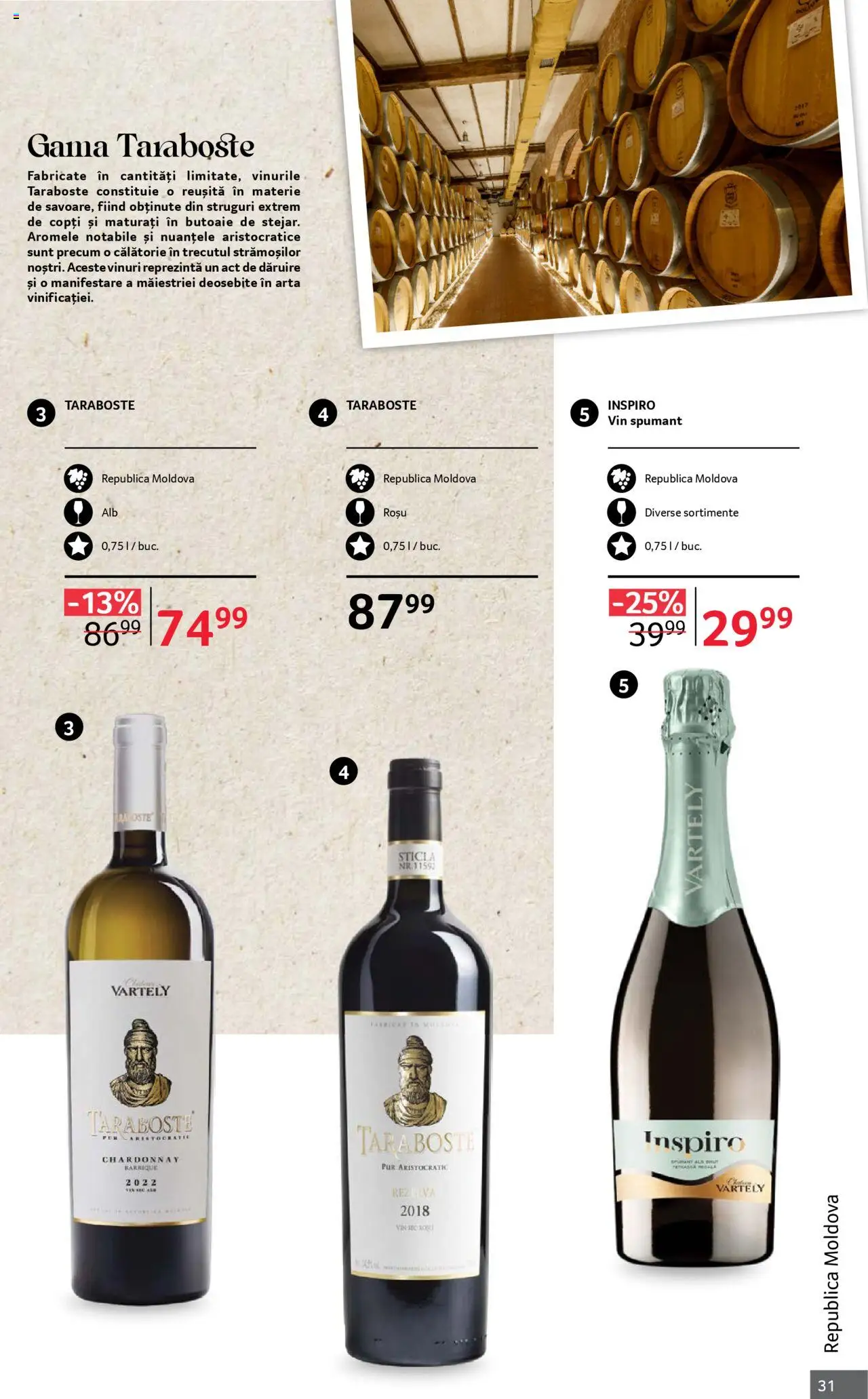 Catalog Selgros 1 - 30 Octombrie 2025 | Pagina 31 | Produse: Struguri, Vin