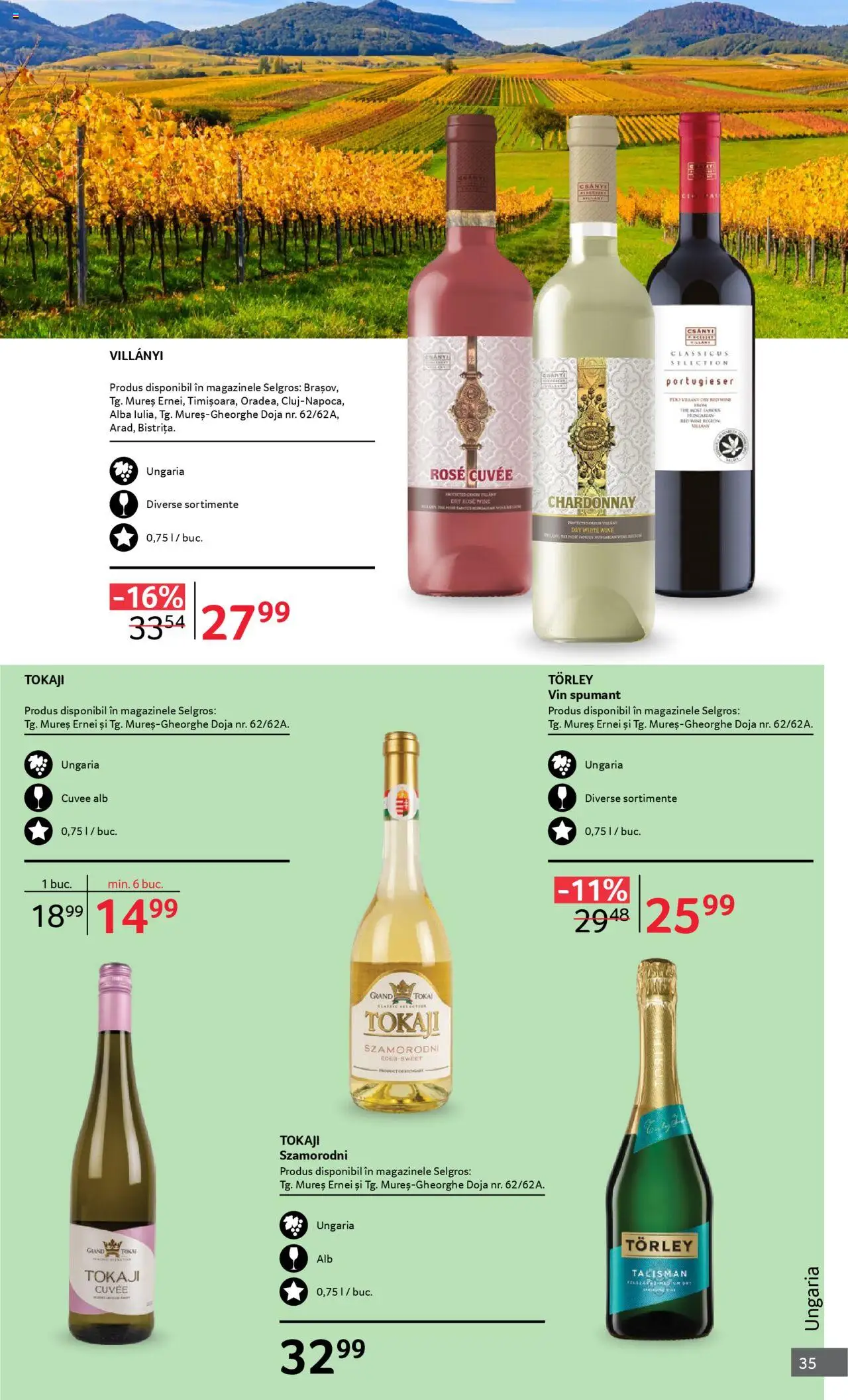 Catalog Selgros 1 - 30 Octombrie 2025 | Pagina 35 | Produse: Vin