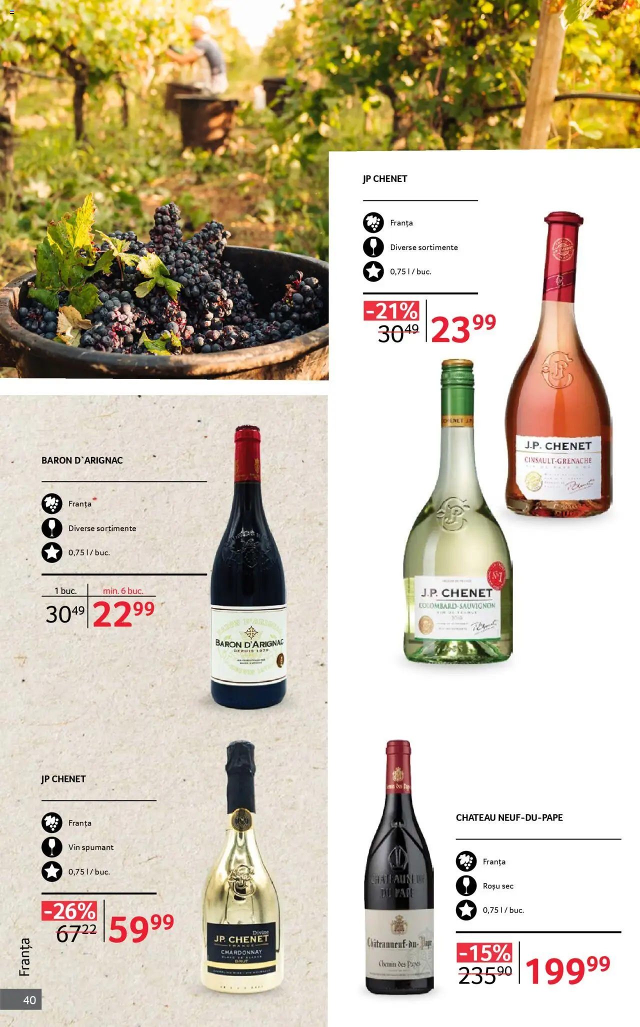 Catalog Selgros 1 - 30 Octombrie 2025 | Pagina 40 | Produse: Vin