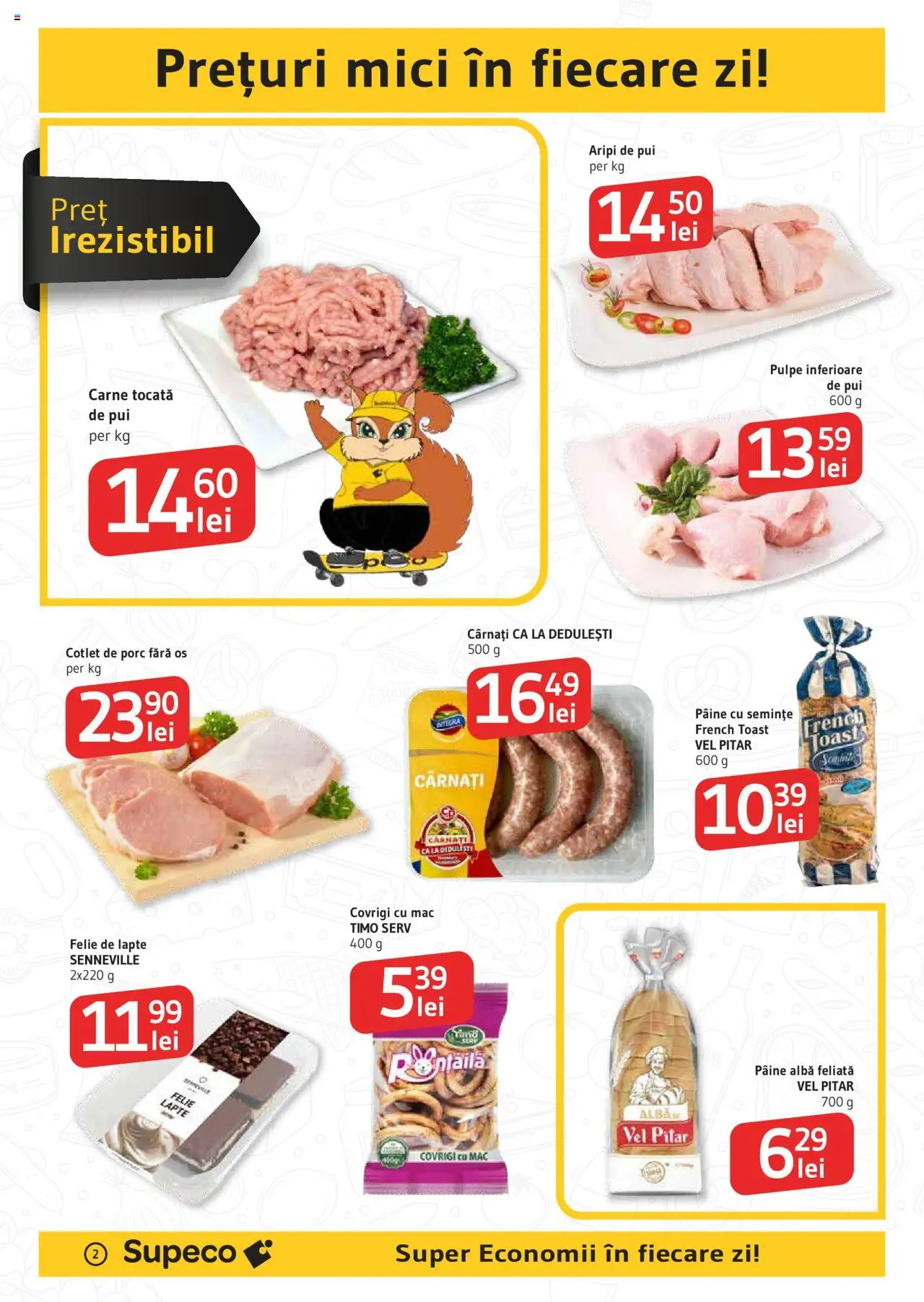 Catalog Supeco 2 - 14 Octombrie 2025 | Pagina 2 | Produse: Lait de coco, Hacıyatmaz Kedi Oyuncağı, Kedi Oyun Alanları, Mici