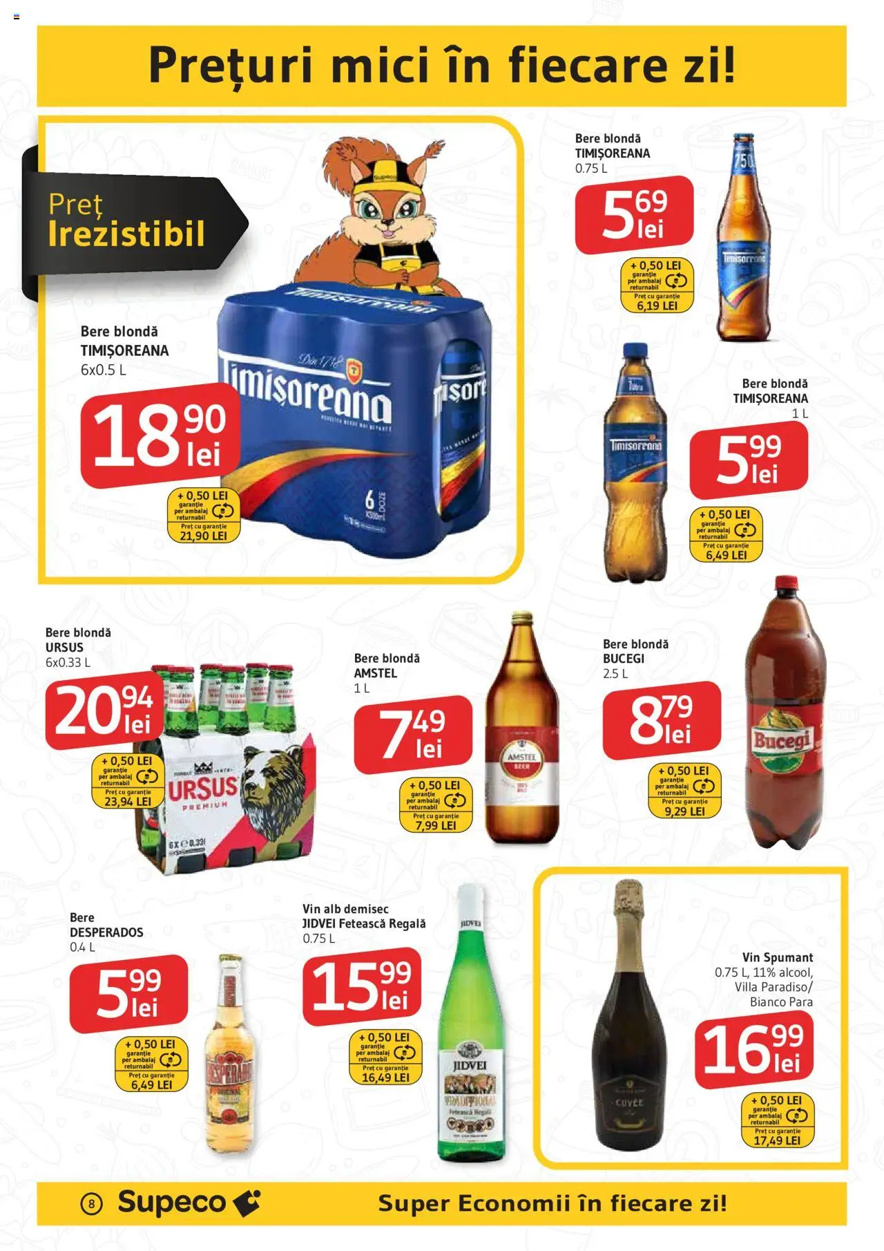 Catalog Supeco 2 - 14 Octombrie 2025 | Pagina 8 | Produse: Pară, Mici, Eğitim çantaları, Vin