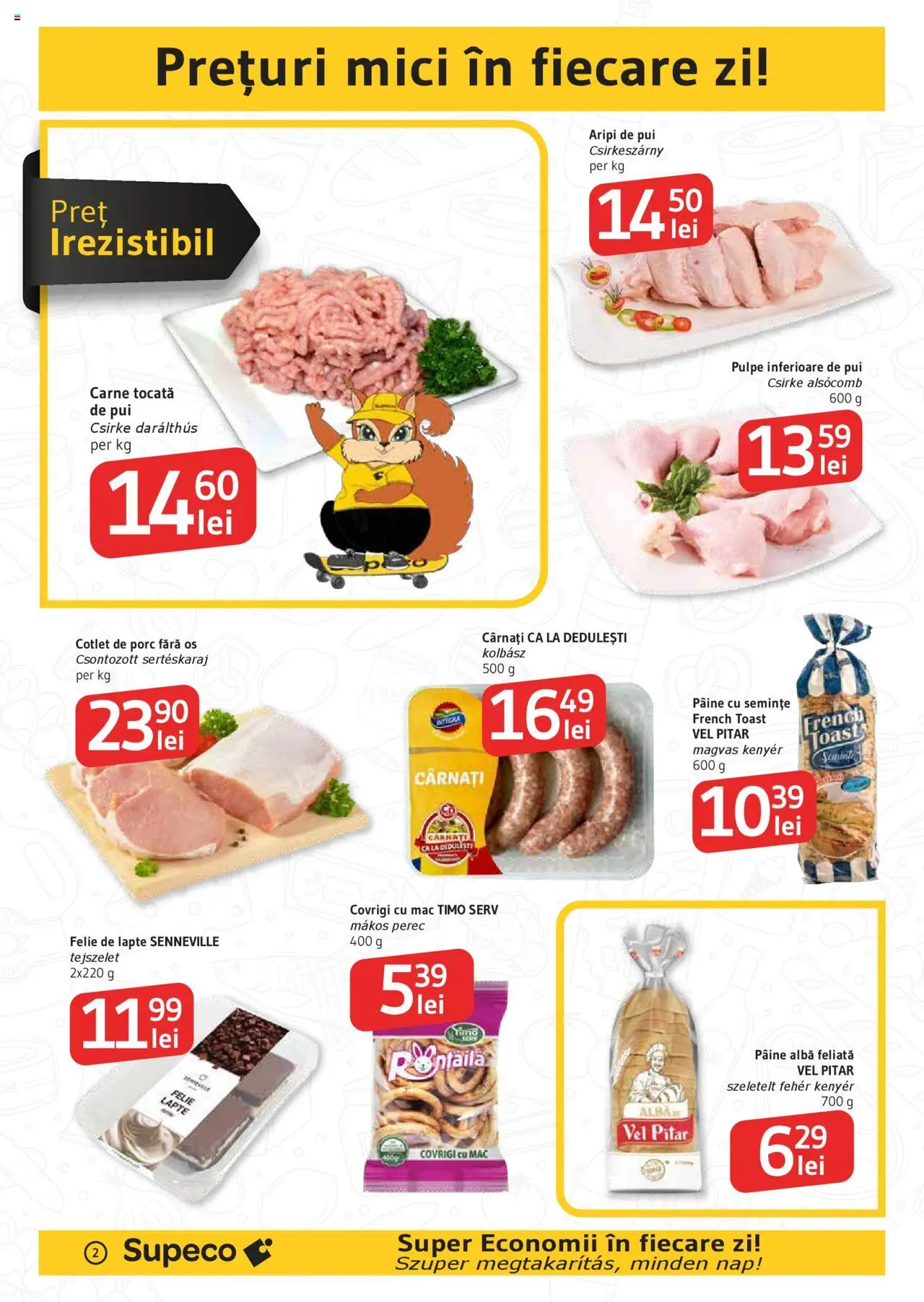 Catalog Supeco 2 - 14 Octombrie 2025 | Pagina 2 | Produse: Lait de coco, Hacıyatmaz Kedi Oyuncağı, Semințe, Lapte
