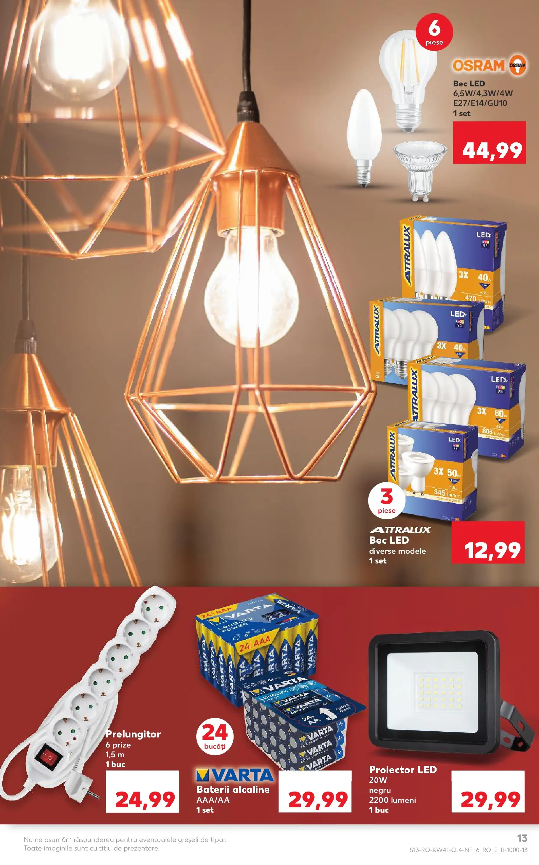 Catalog Kaufland 7 - 13 Octombrie 2025 | Pagina 13 | Produse: Prize, Bec, Prelungitor, Babak