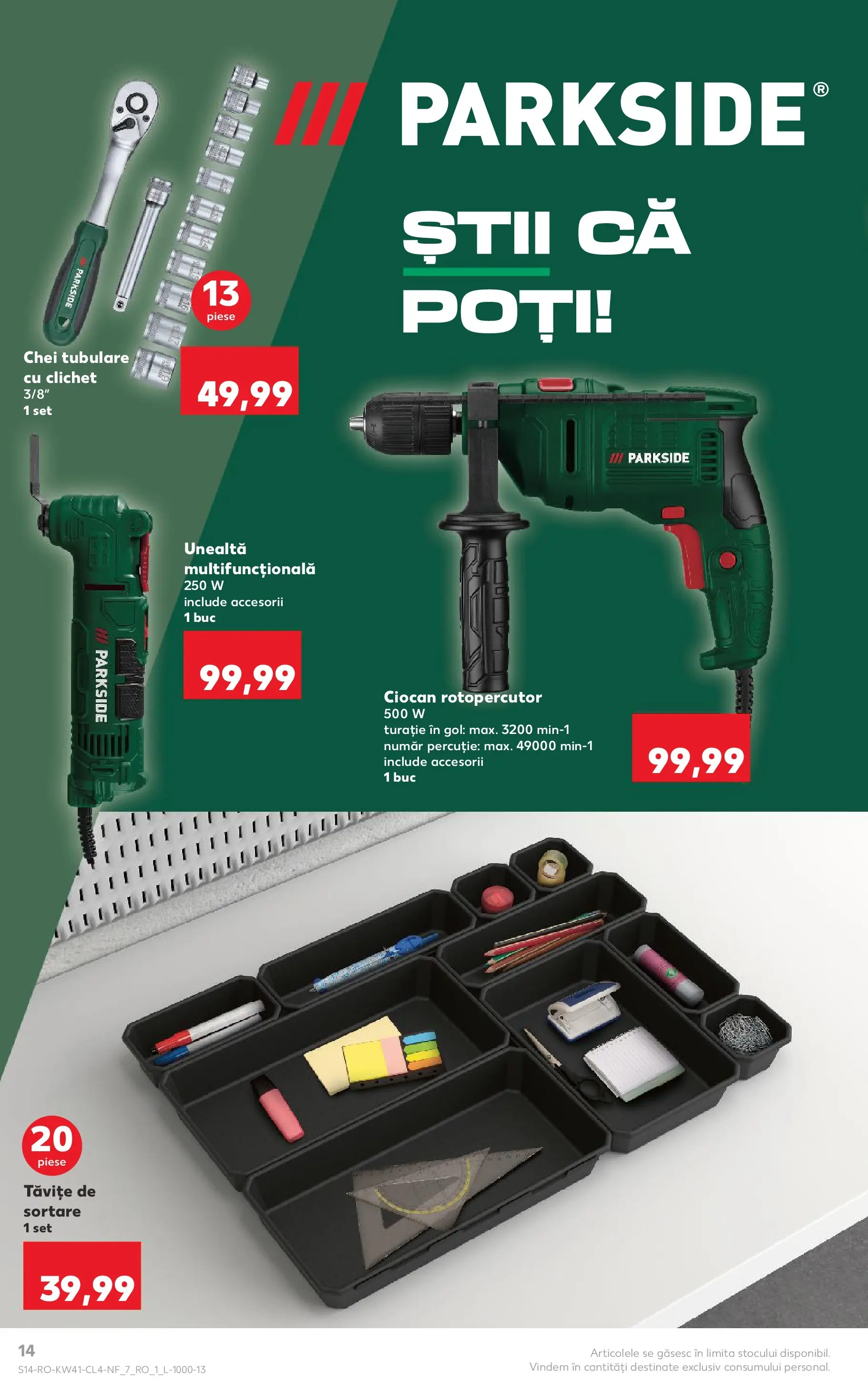 Catalog Kaufland 7 - 13 Octombrie 2025 | Pagina 14 | Produse: Ciocan rotopercutor