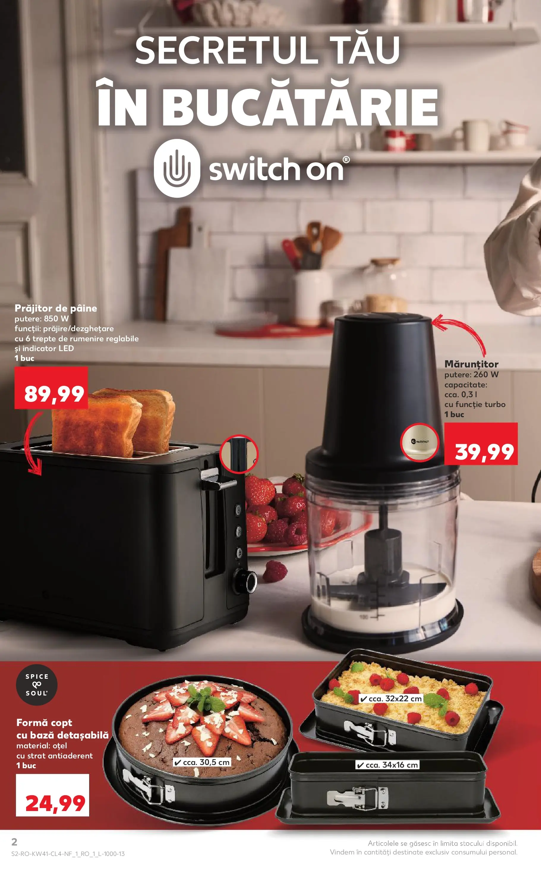 Catalog Kaufland 7 - 13 Octombrie 2025 | Pagina 2 | Produse: Toaster, Bucătărie, Babak, Pâine