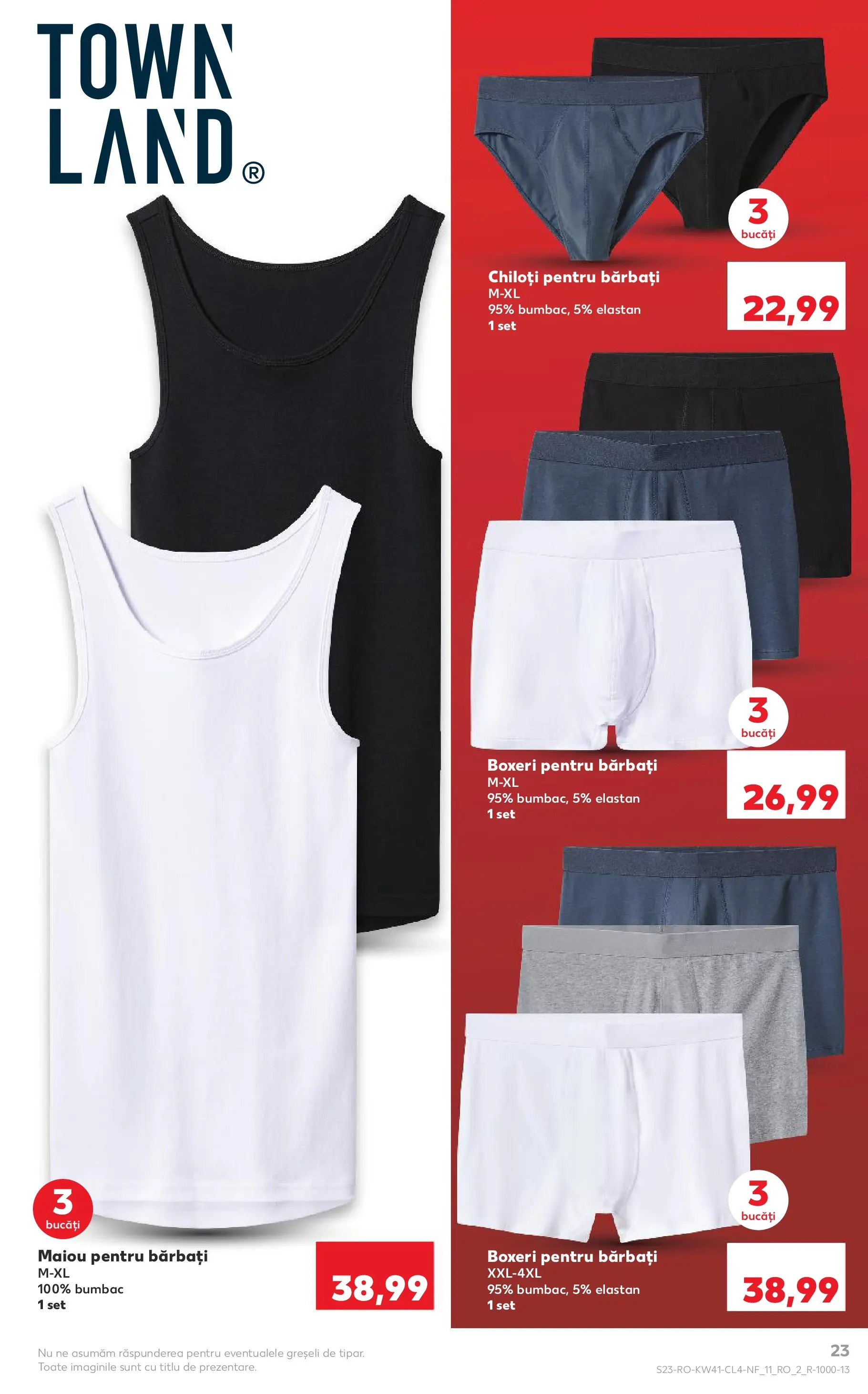 Catalog Kaufland 7 - 13 Octombrie 2025 | Pagina 23 | Produse: Top, Maiou, Chiloți, Boxeri