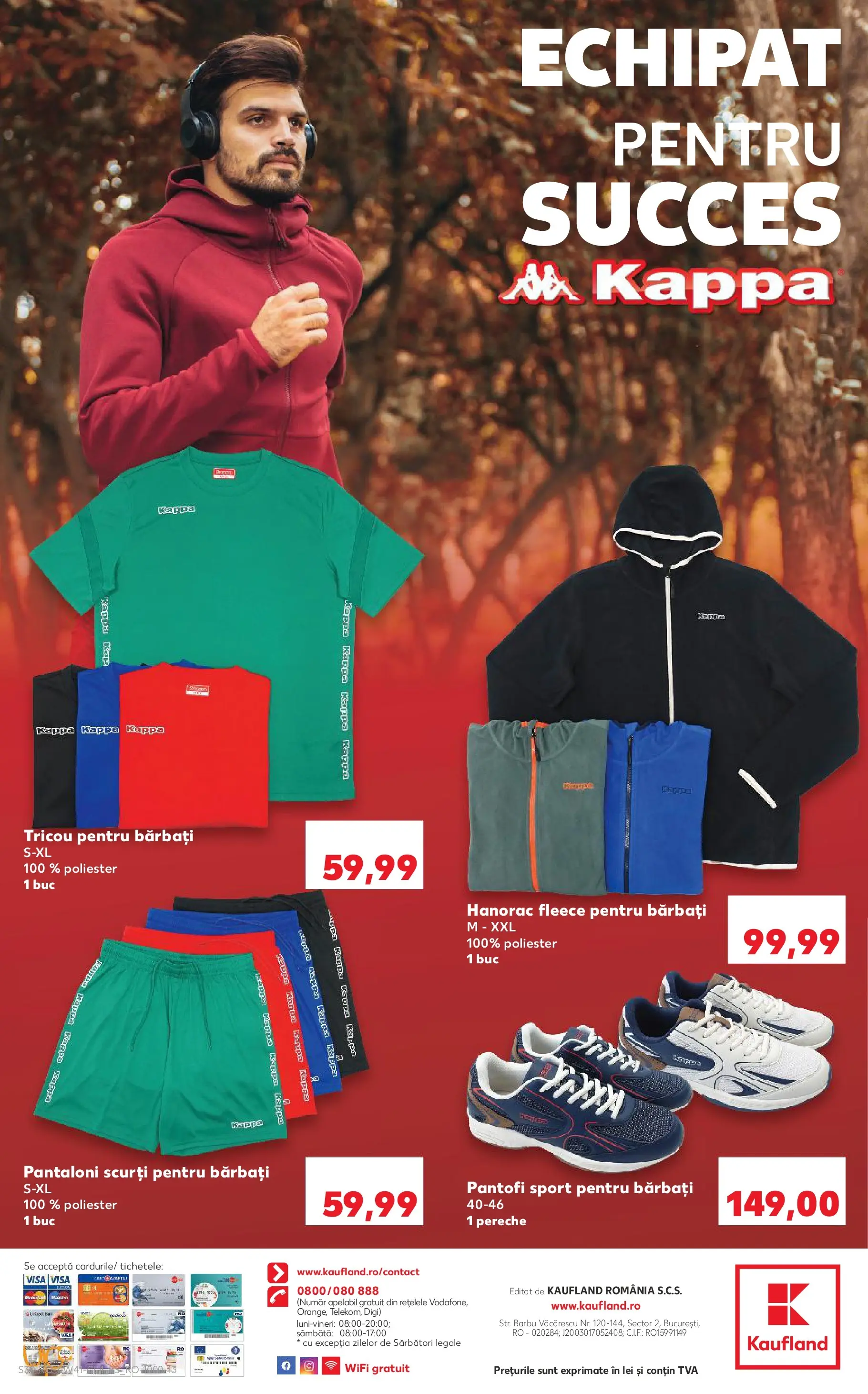 Catalog Kaufland 7 - 13 Octombrie 2025 | Pagina 30 | Produse: Tricou, Pantaloni, Pantaloni scurți, Keşe