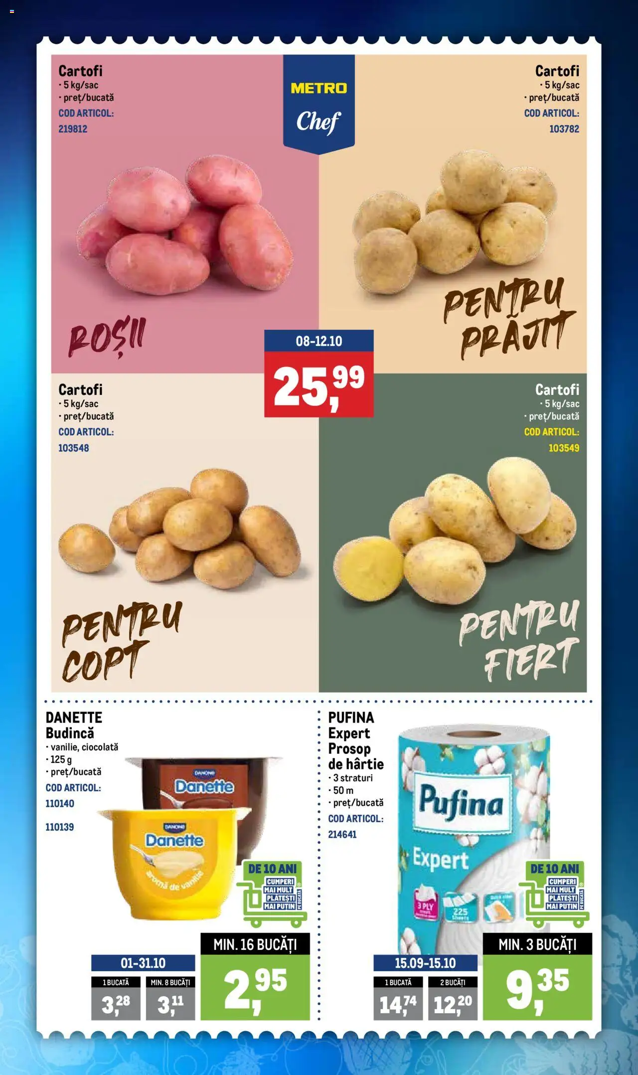 Catalog METRO 6 - 12 Octombrie 2025 | Pagina 2 | Produse: Ciocolată, Cartofi
