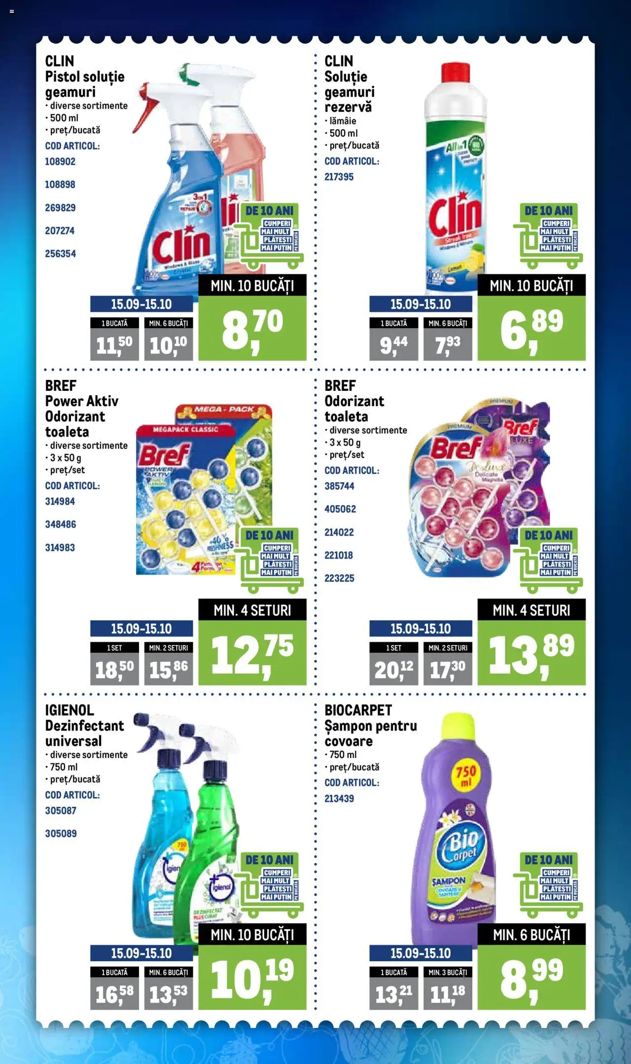 Catalog METRO 6 - 12 Octombrie 2025 | Pagina 3 | Produse: Toaletă, Șampon, Lămâie