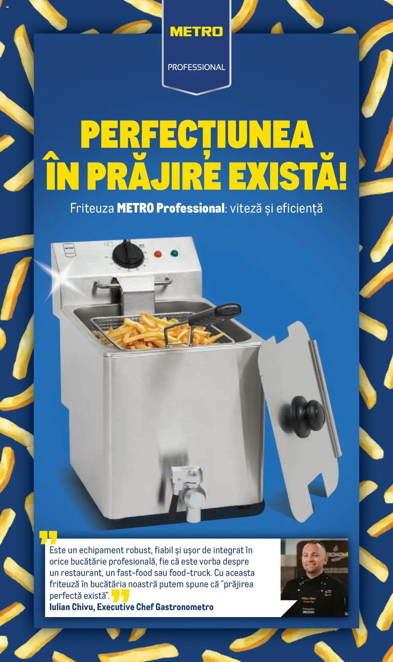 Catalog METRO 1 Octombrie - 30 Decembrie 2025 | Pagina 1 | Produse: Friteuză, Bucătărie