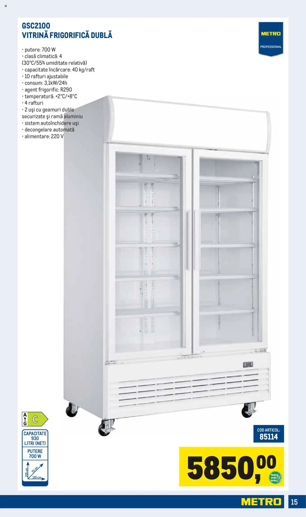 Catalog METRO 1 Octombrie 2025 - 3 Ianuarie 2026 | Pagina 15 | Produse: Vitrină