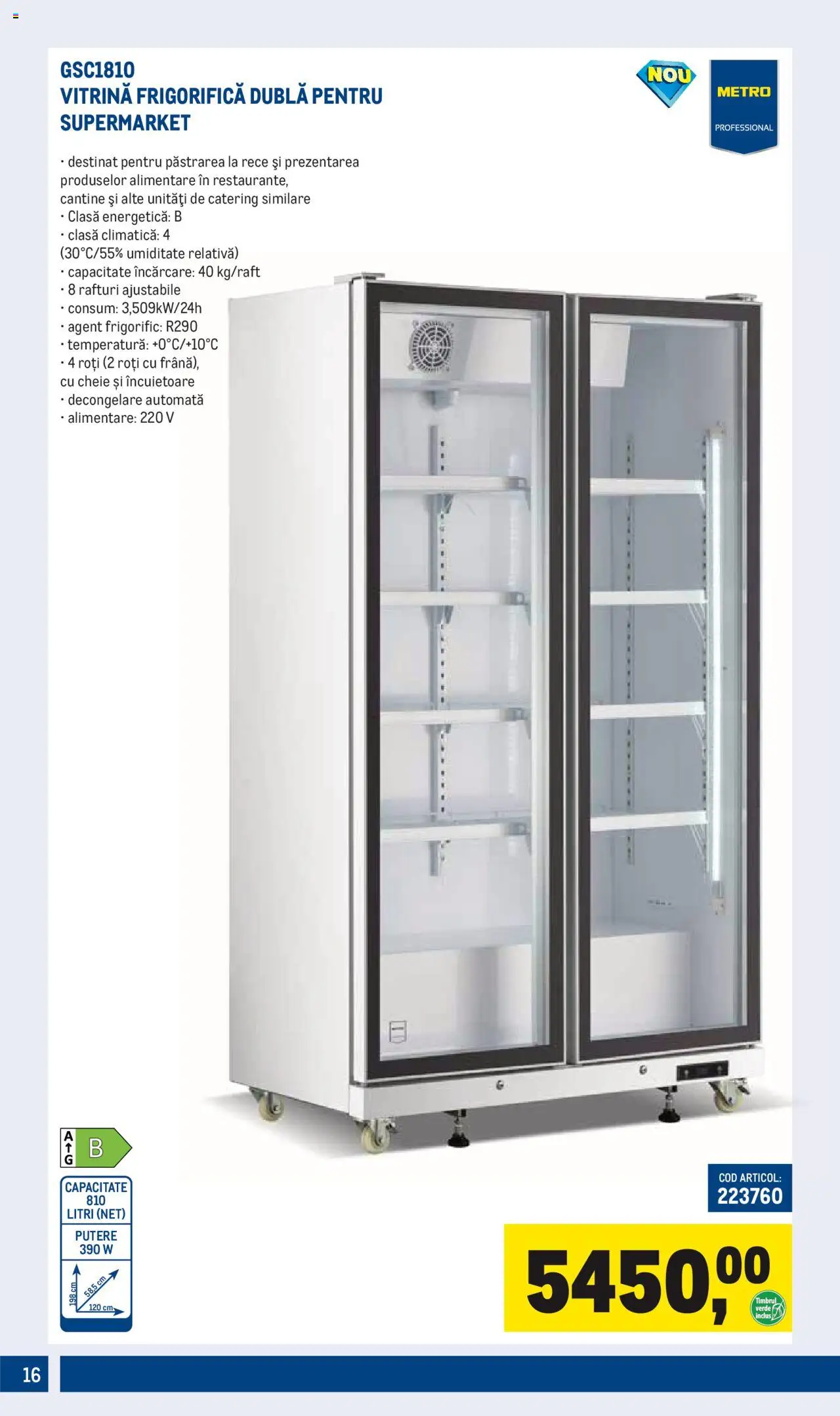 Catalog METRO 1 Octombrie 2025 - 3 Ianuarie 2026 | Pagina 16 | Produse: Vitrină