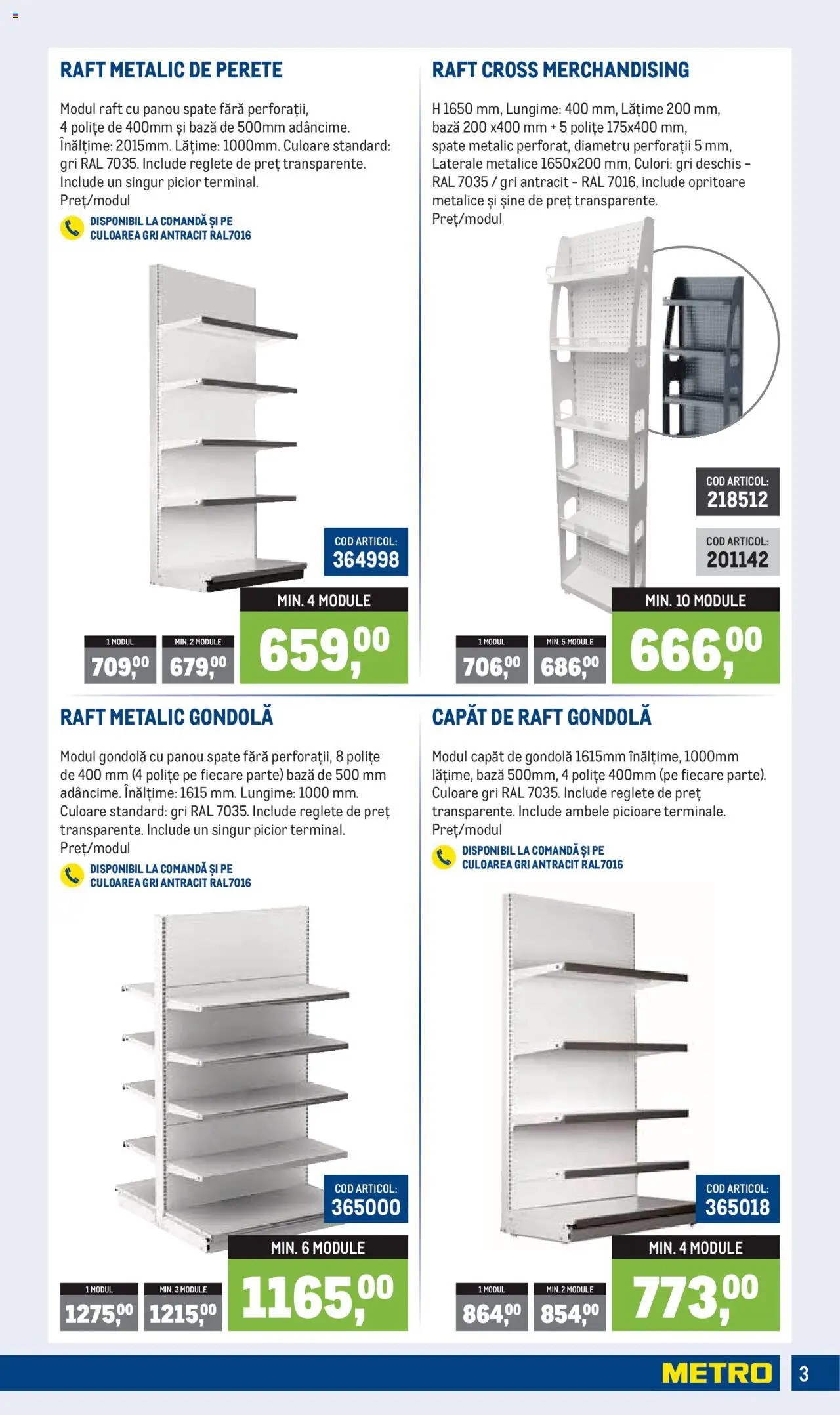 Catalog METRO 1 Octombrie 2025 - 3 Ianuarie 2026 | Pagina 3 | Produse: Raft
