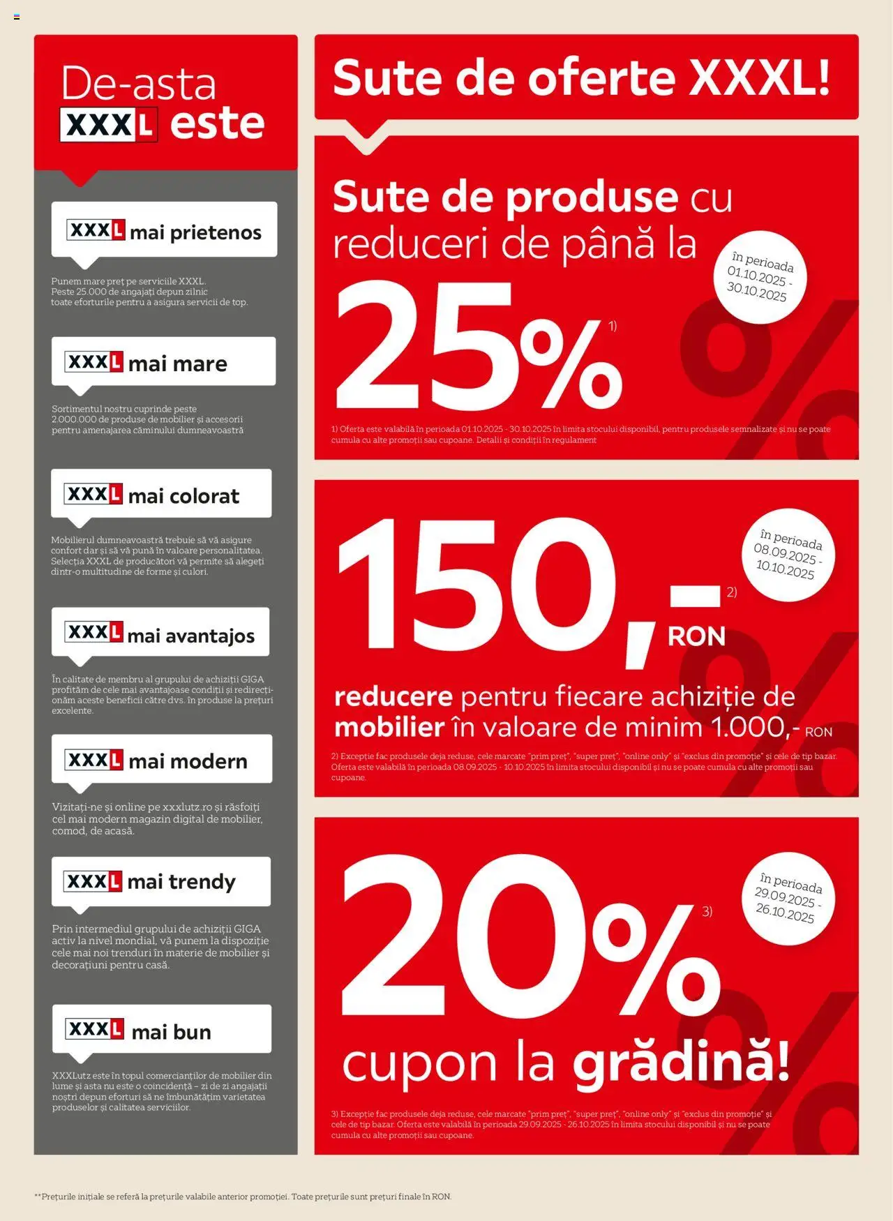 Catalog XXXLutz 6 Octombrie - 1 Noiembrie 2025 | Pagina 2 | Produse: Pește