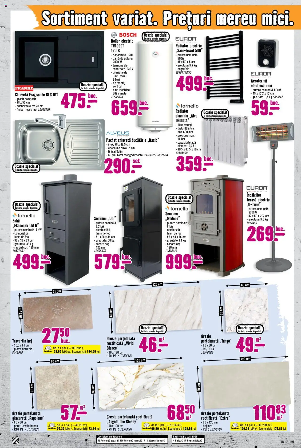 Catalog Hornbach 1 - 30 Octombrie 2025 | Pagina 6 | Produse: Boiler, Sobă, Coș, Chiuvetă