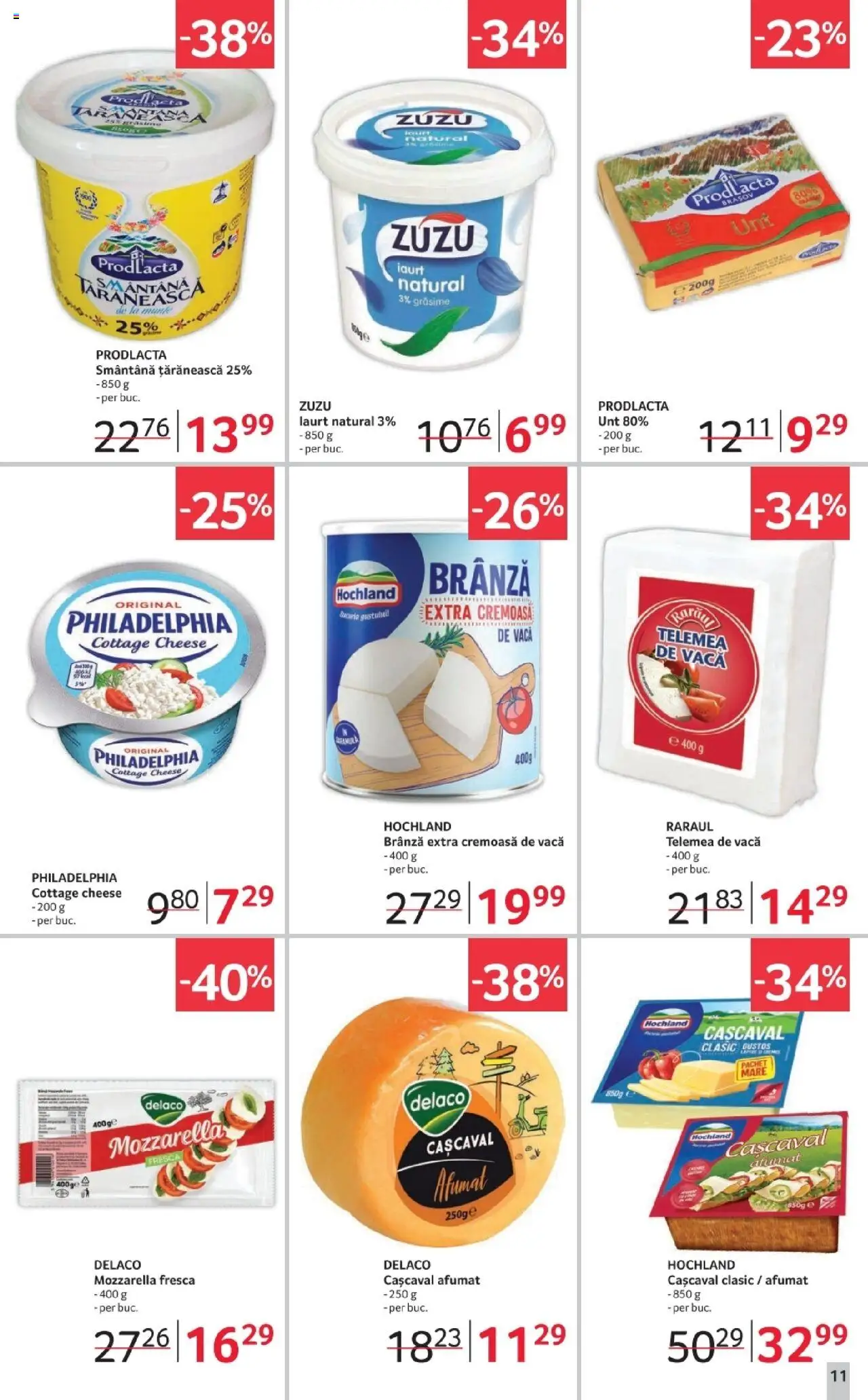 Catalog Selgros 3 - 15 Octombrie 2025 | Pagina 11 | Produse: Light Kedi Konservesi, Mozzarella, Unt, Brânză