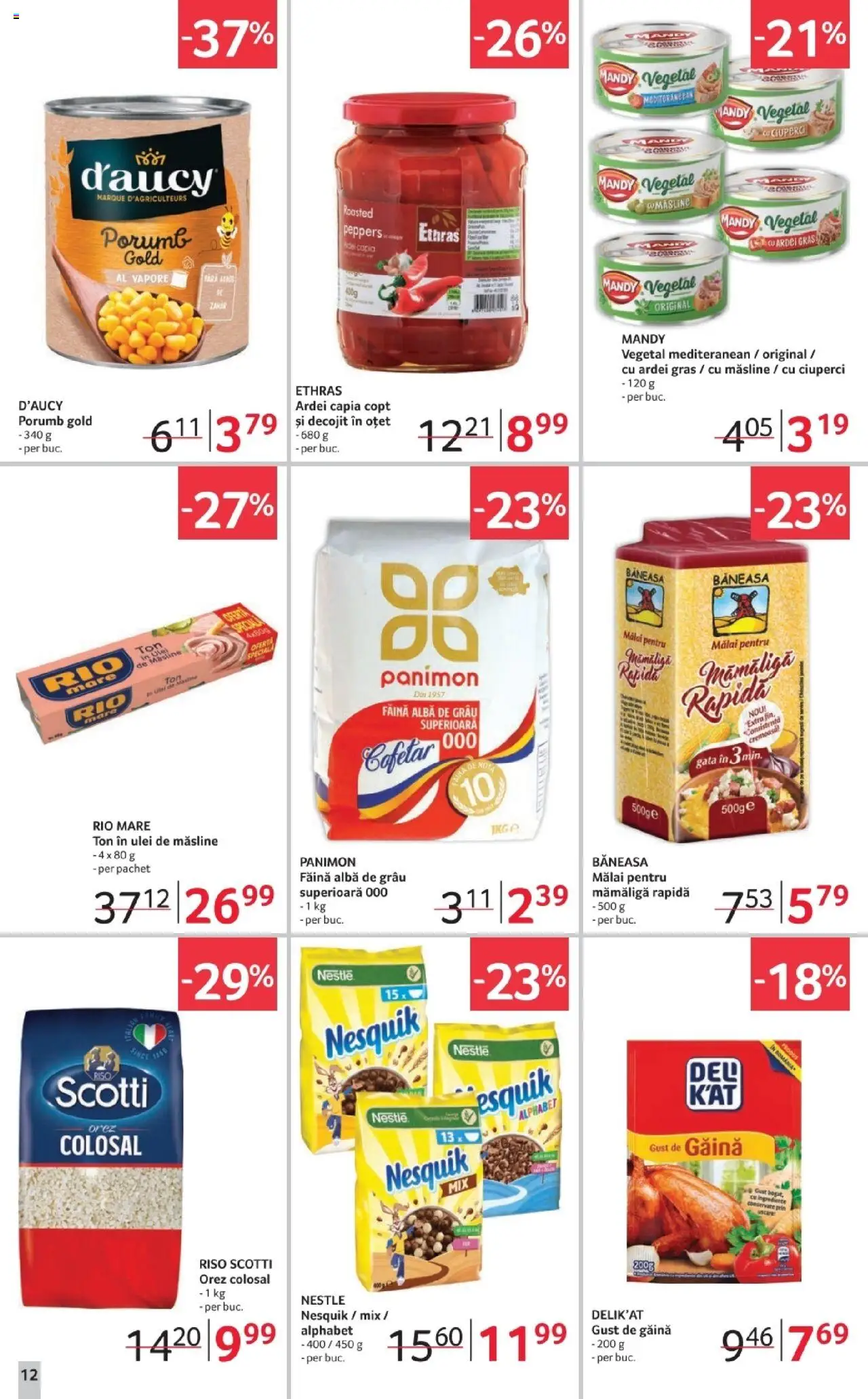 Catalog Selgros 3 - 15 Octombrie 2025 | Pagina 12 | Produse: Ardei, Konuşturucu Kuş Yemleri, Ulei, Oțet