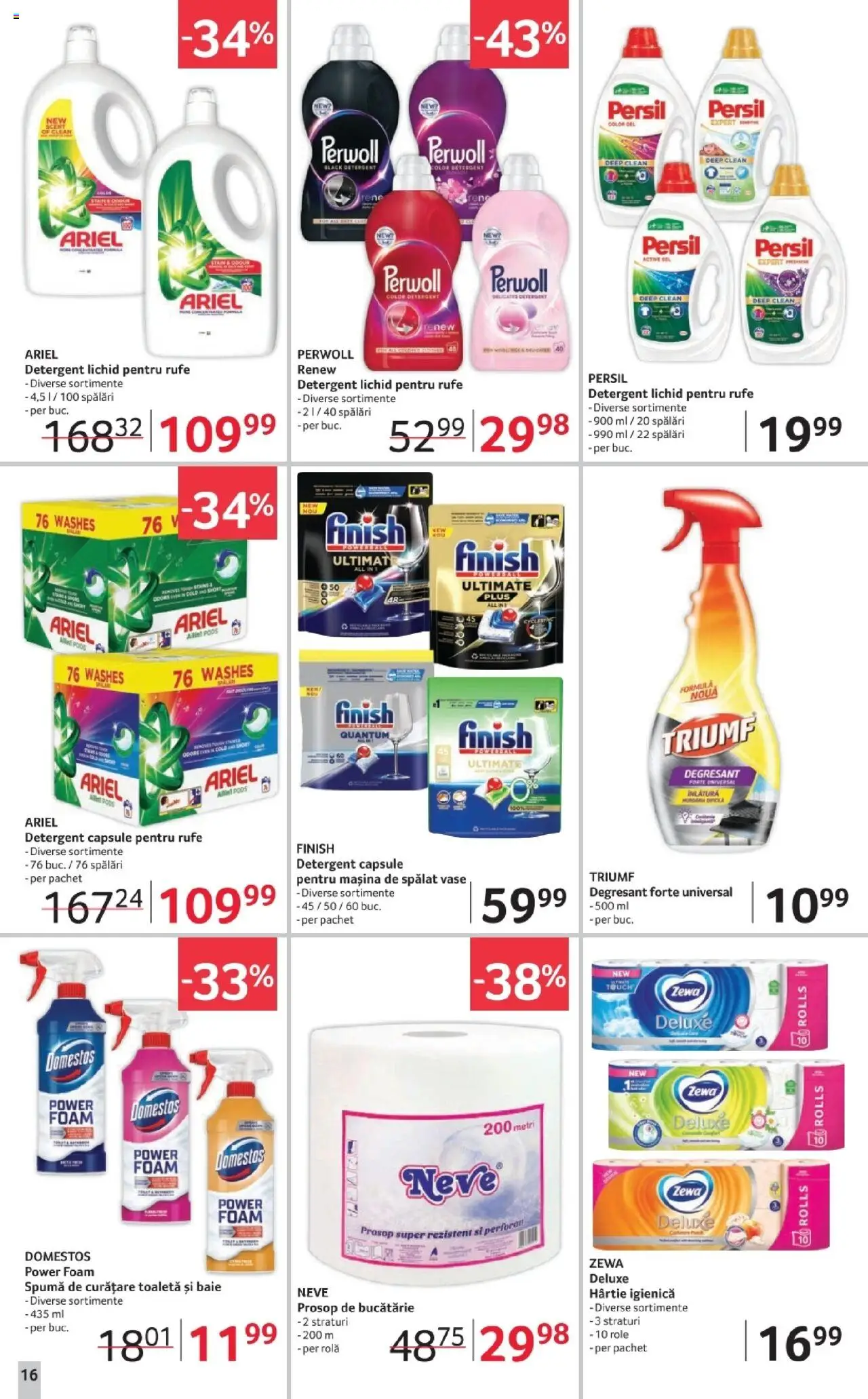 Catalog Selgros 3 - 15 Octombrie 2025 | Pagina 16 | Produse: Pomelo, Mașină De Spălat, Bucătărie, Detergent