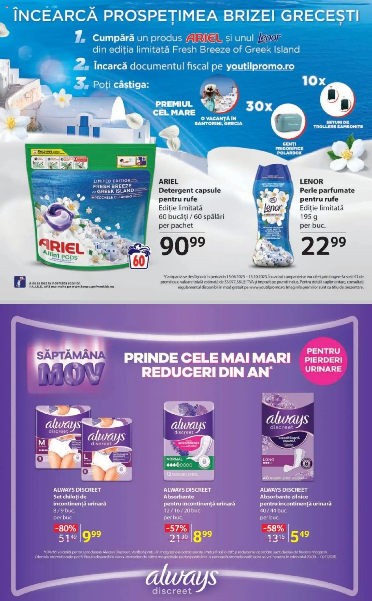 Catalog Selgros 3 - 15 Octombrie 2025 | Pagina 17 | Produse: Raft, Detergent, Absorbante, Chiloți
