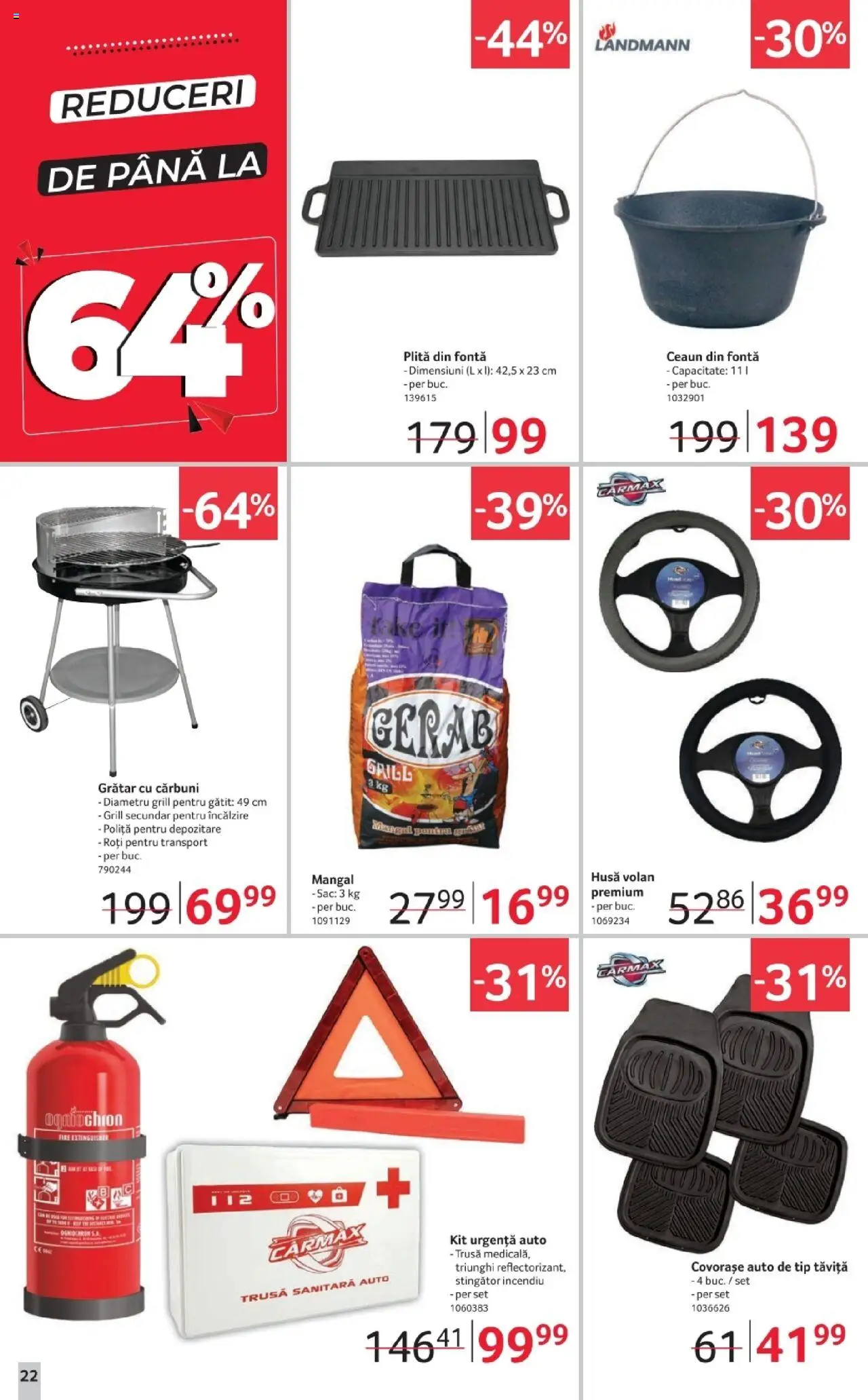 Catalog Selgros 3 - 15 Octombrie 2025 | Pagina 22 | Produse: Plită, Grill, Grătar