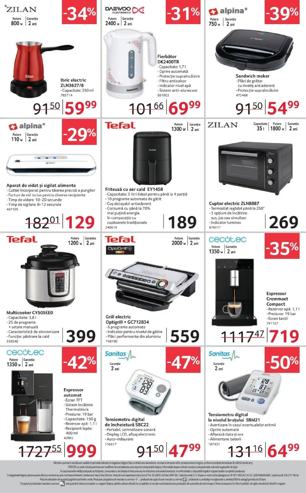 Catalog Selgros 3 - 15 Octombrie 2025 | Pagina 24 | Produse: Grill, Coș, Lapte, Apă