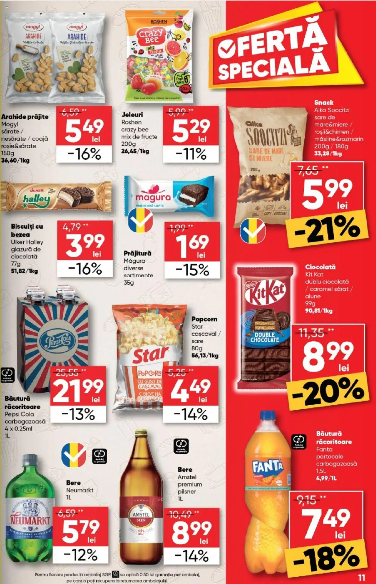 Catalog Profi 1 - 13 Octombrie 2025 | Pagina 11 | Produse: Măsline, Lapte, Bere, Sare