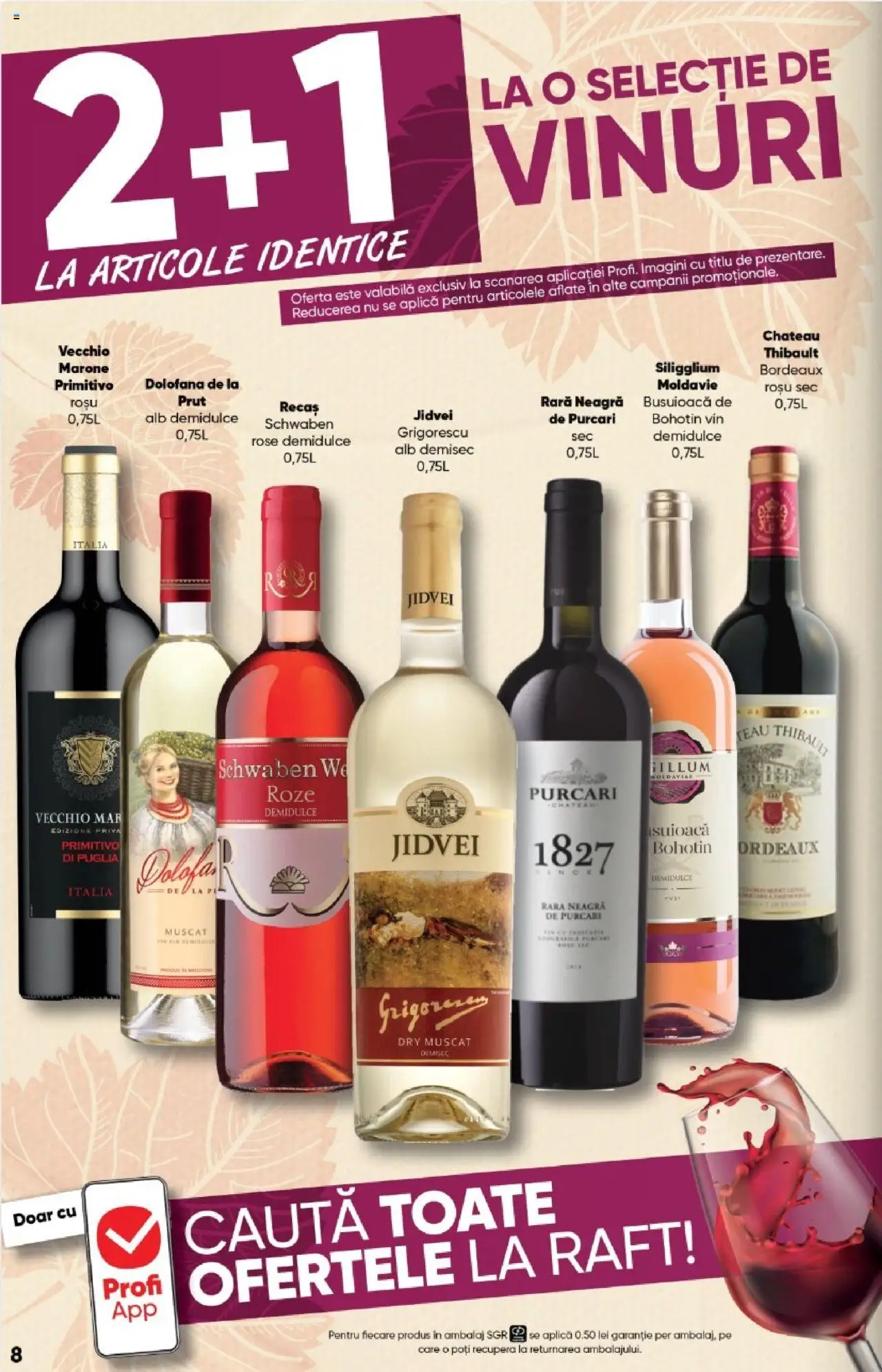Catalog Profi 1 - 13 Octombrie 2025 | Pagina 8 | Produse: Raft, Duș, Vin