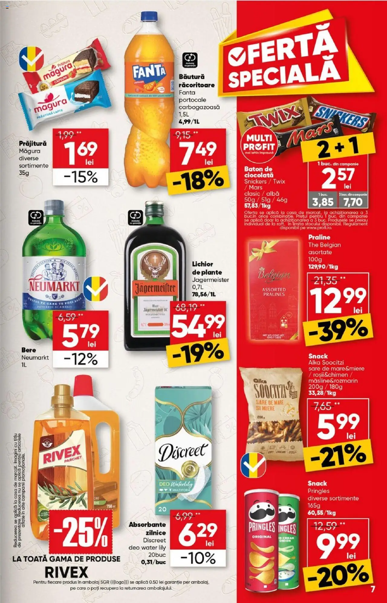 Catalog Profi 1 - 13 Octombrie 2025 | Pagina 7 | Produse: Parchet, Bere, Portocale, Absorbante