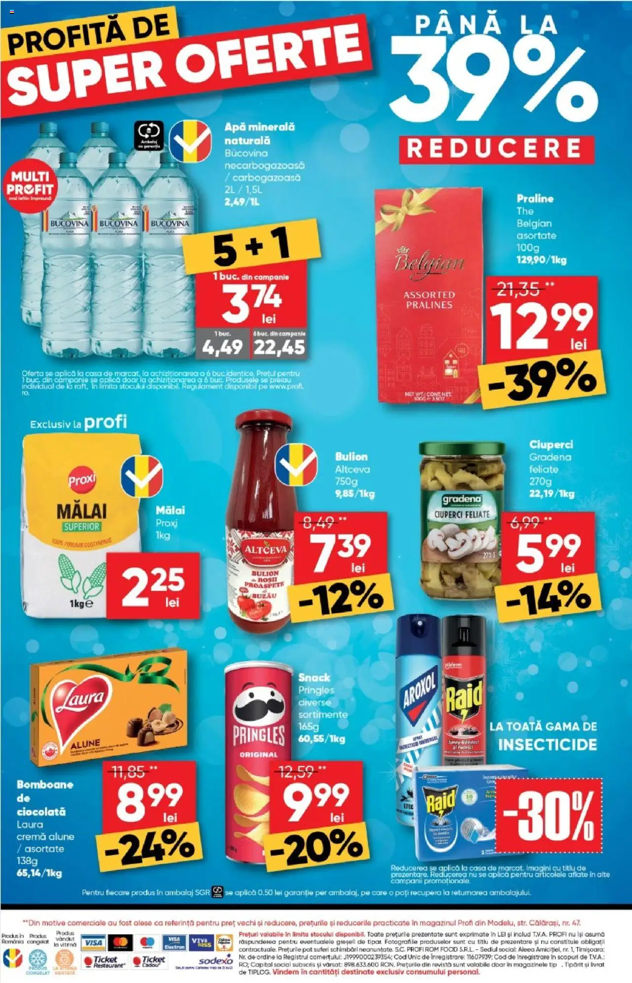 Catalog Profi 1 - 13 Octombrie 2025 | Pagina 12 | Produse: Praline, Roșii, Rom, Bomboane