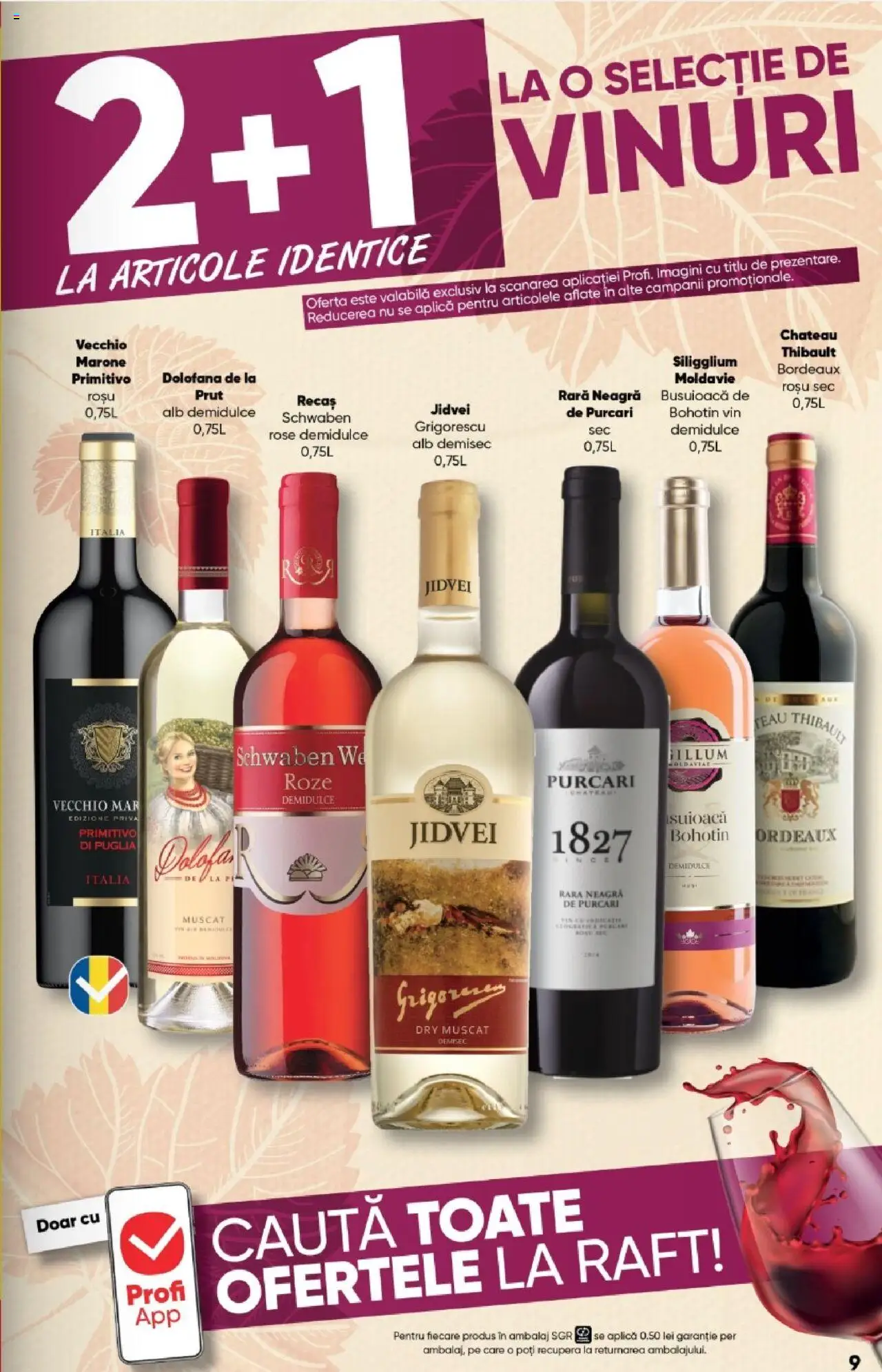 Catalog Profi 1 - 13 Octombrie 2025 | Pagina 9 | Produse: Raft, Vin