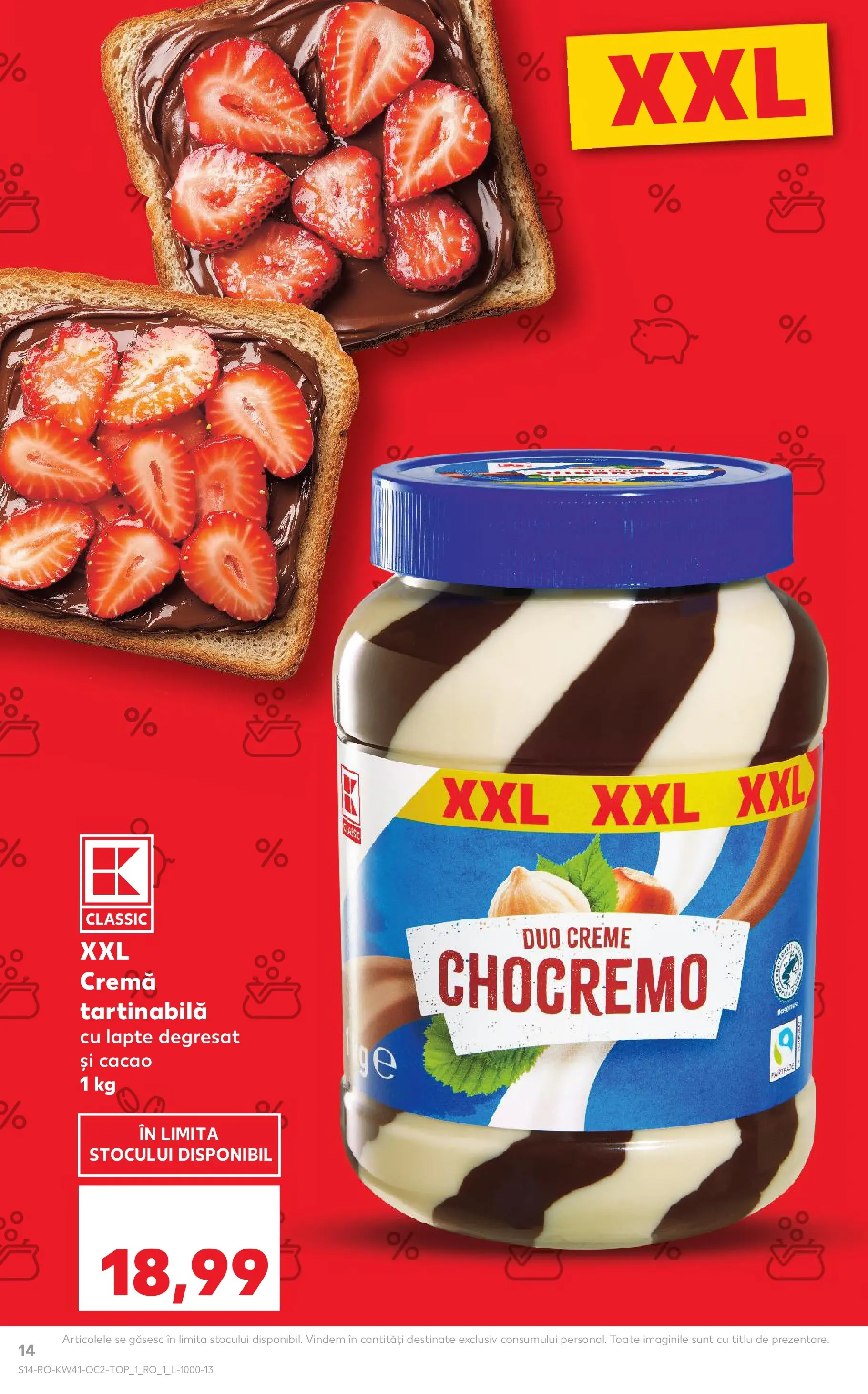 Catalog Kaufland 8 - 13 Octombrie 2025 | Pagina 14 | Produse: Lapte, Cremă, Cacao, Cremă tartinabilă