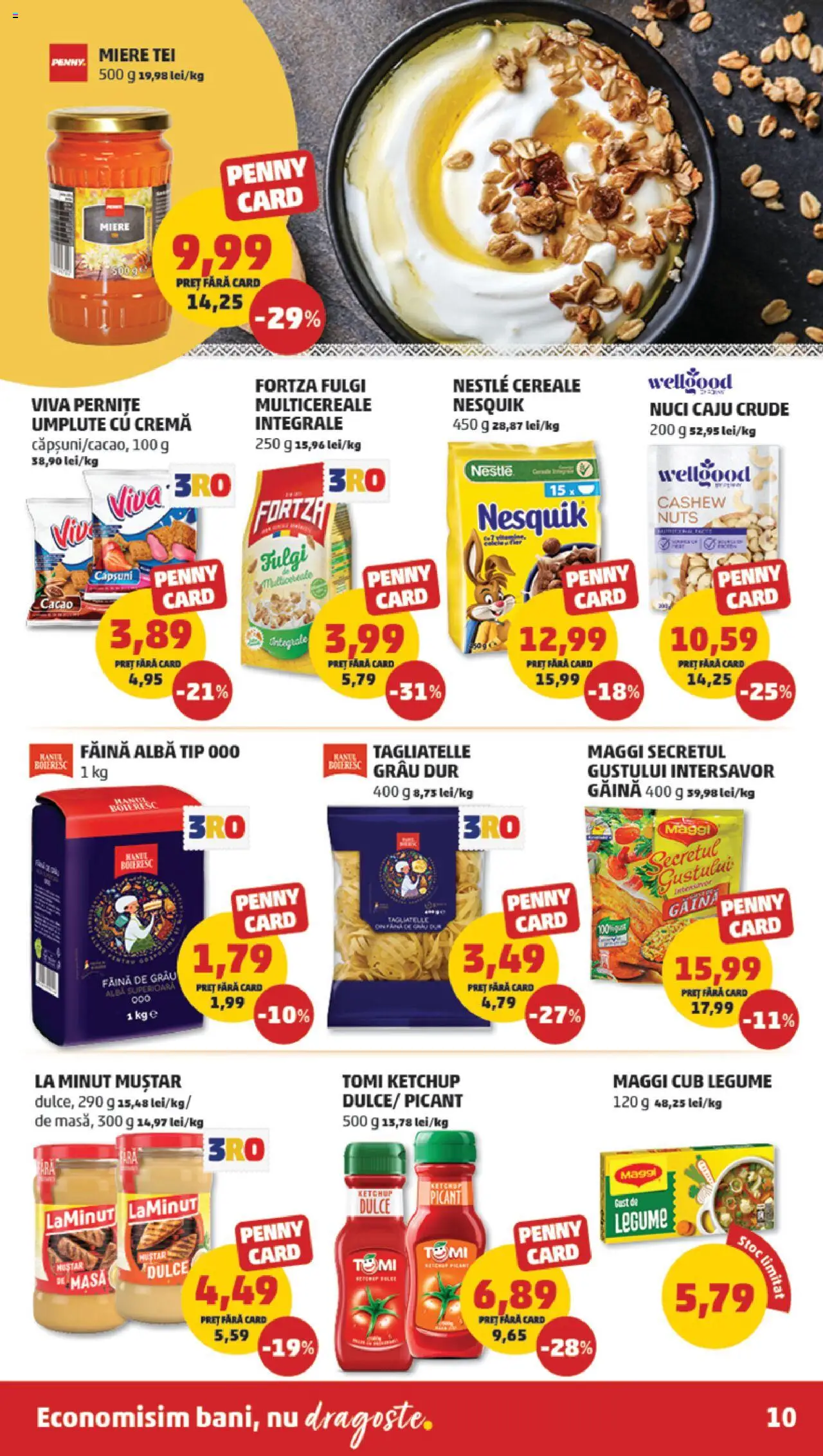 Catalog PENNY Market 8 - 13 Octombrie 2025 | Pagina 10 | Produse: Masă, Căpșuni, Cereale, Legume