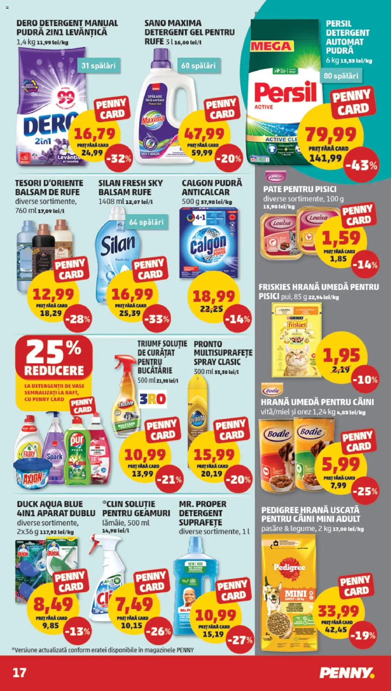 Catalog PENNY Market 8 - 13 Octombrie 2025 | Pagina 17 | Produse: Kedi Ödül Oyuncakları, Bucătărie, Pudră, Detergent