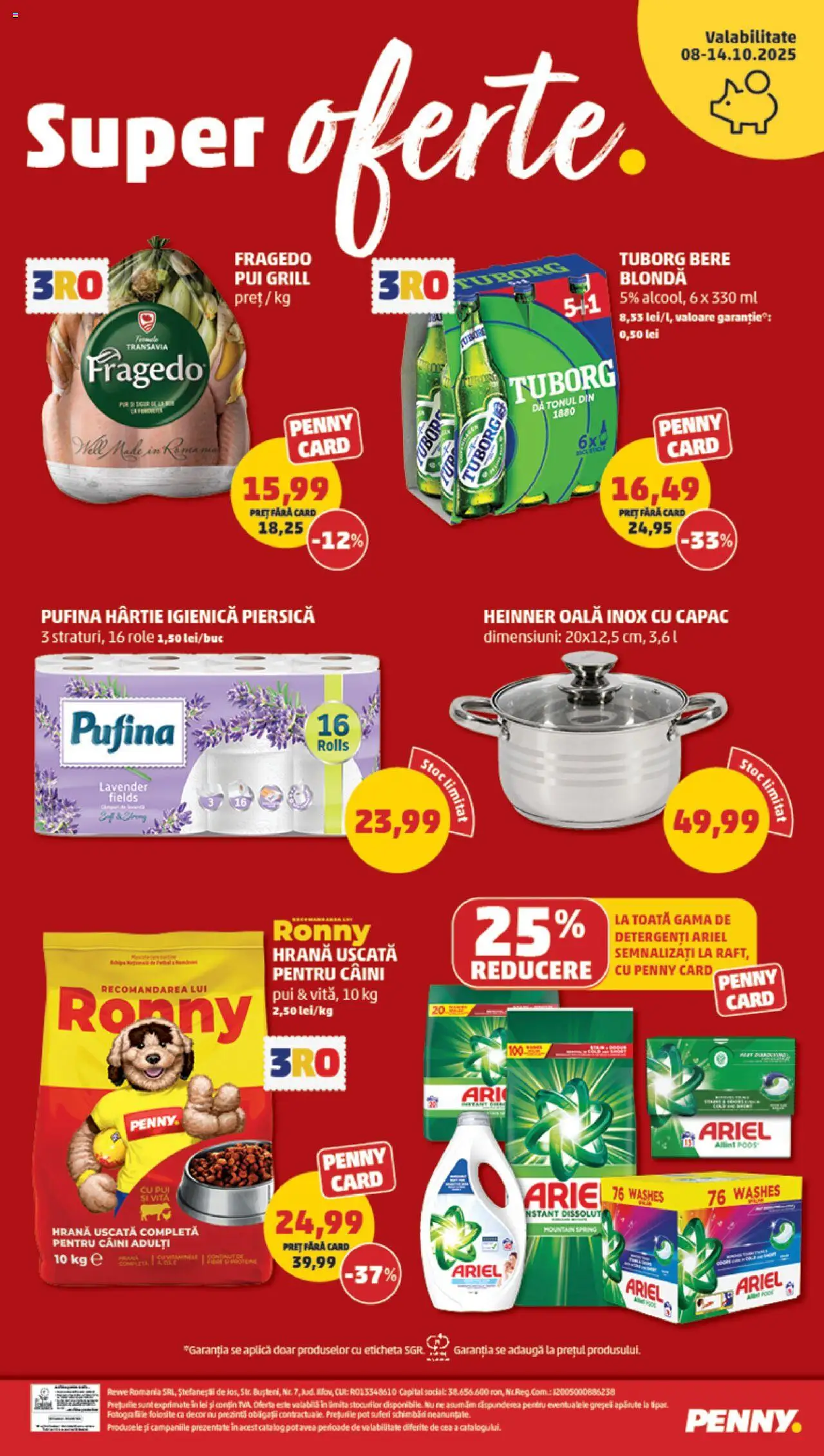 Catalog PENNY Market 8 - 13 Octombrie 2025 | Pagina 20 | Produse: Piersică, Pară, Grill, Bere